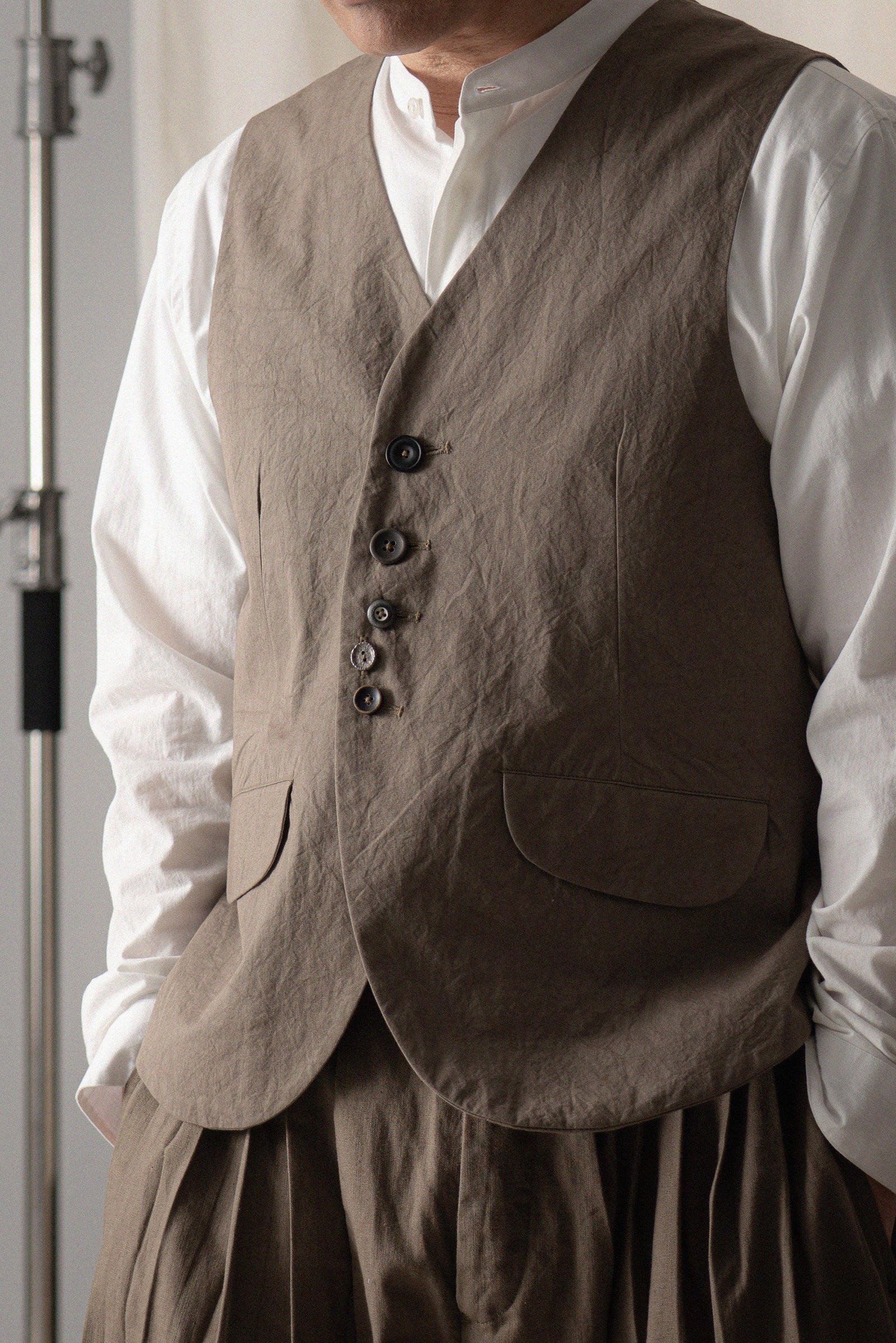 The Elmer Waistcoat - Khaki