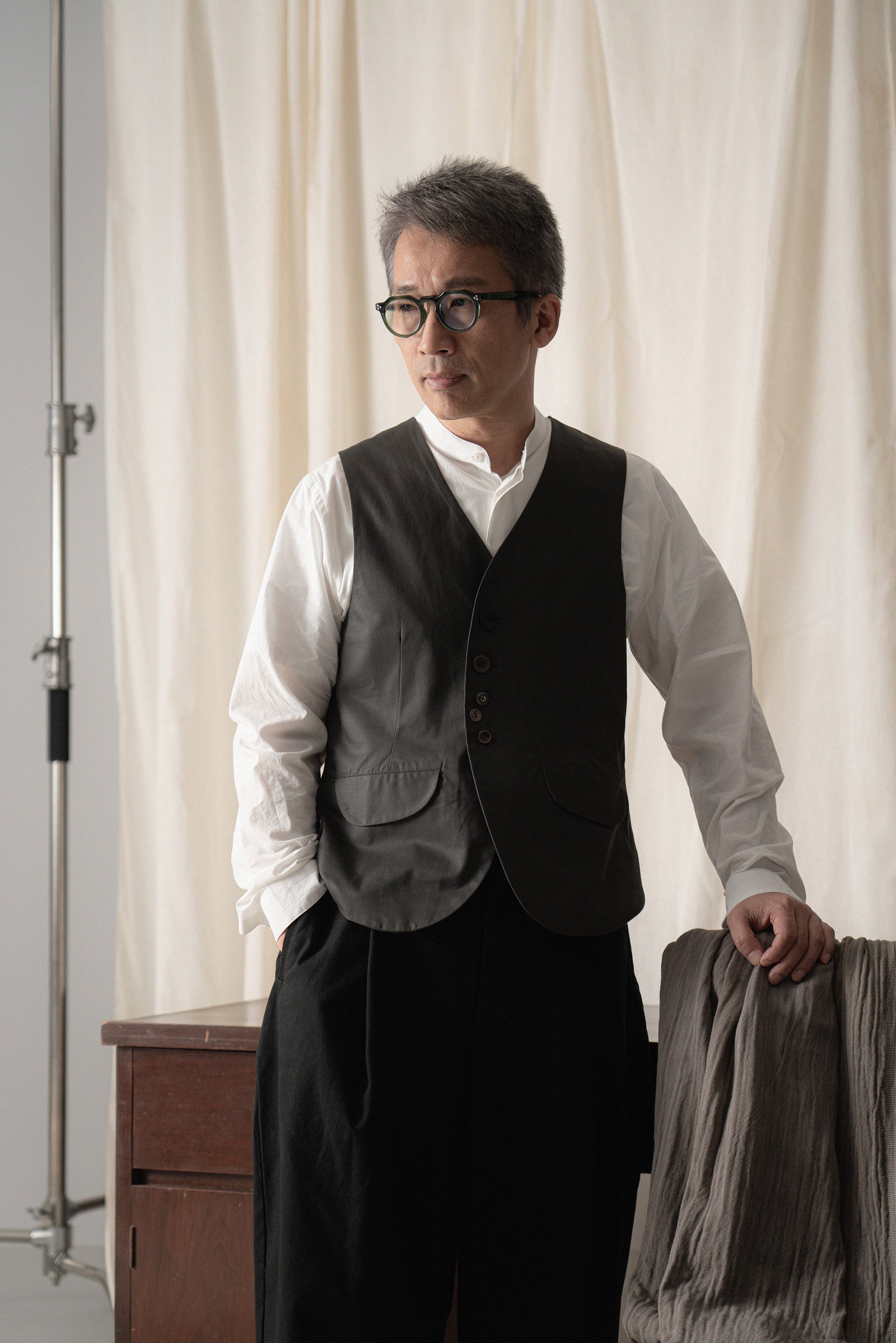 The Elmer Waistcoat - Charcoal