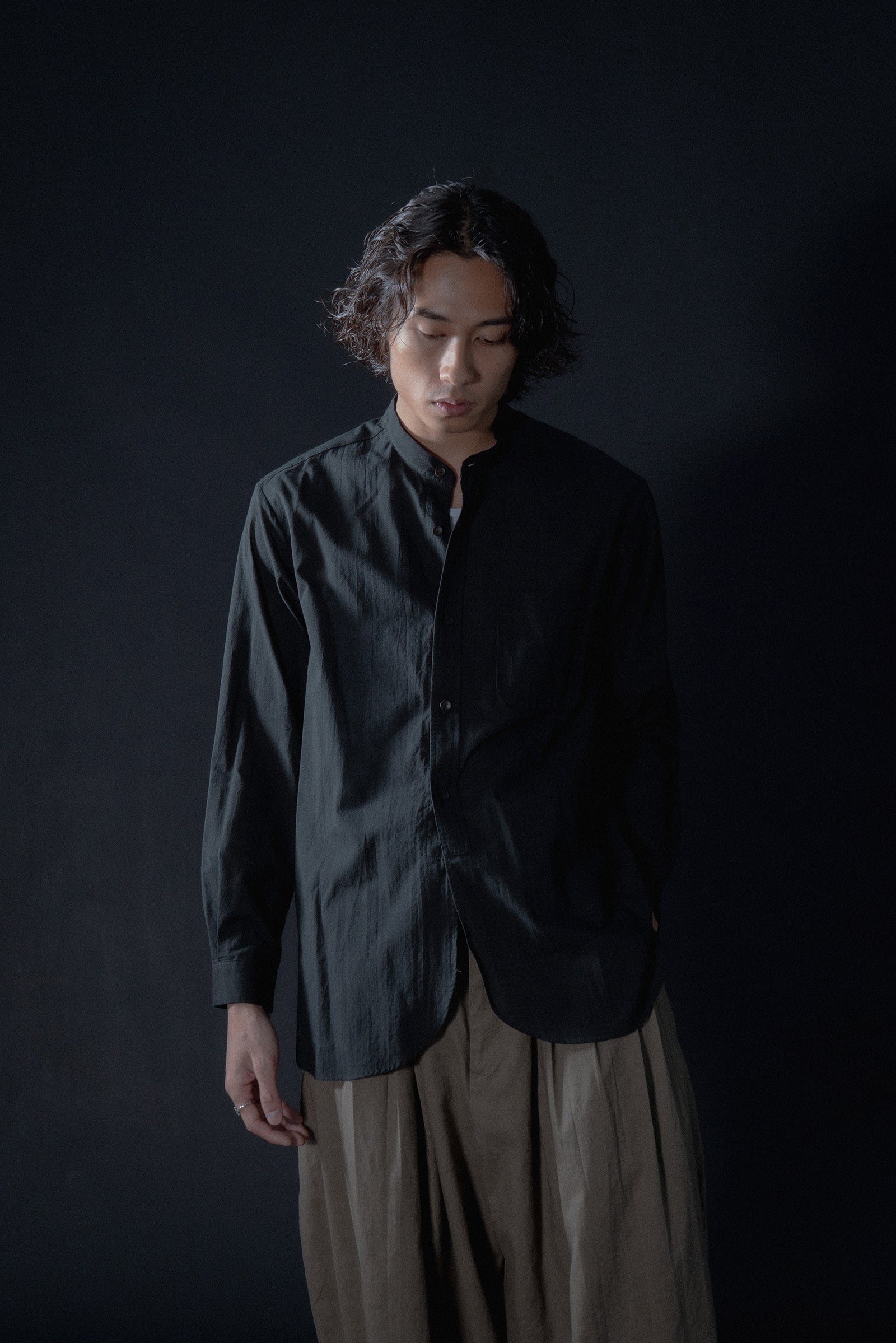 The Oriental Shirt - Black