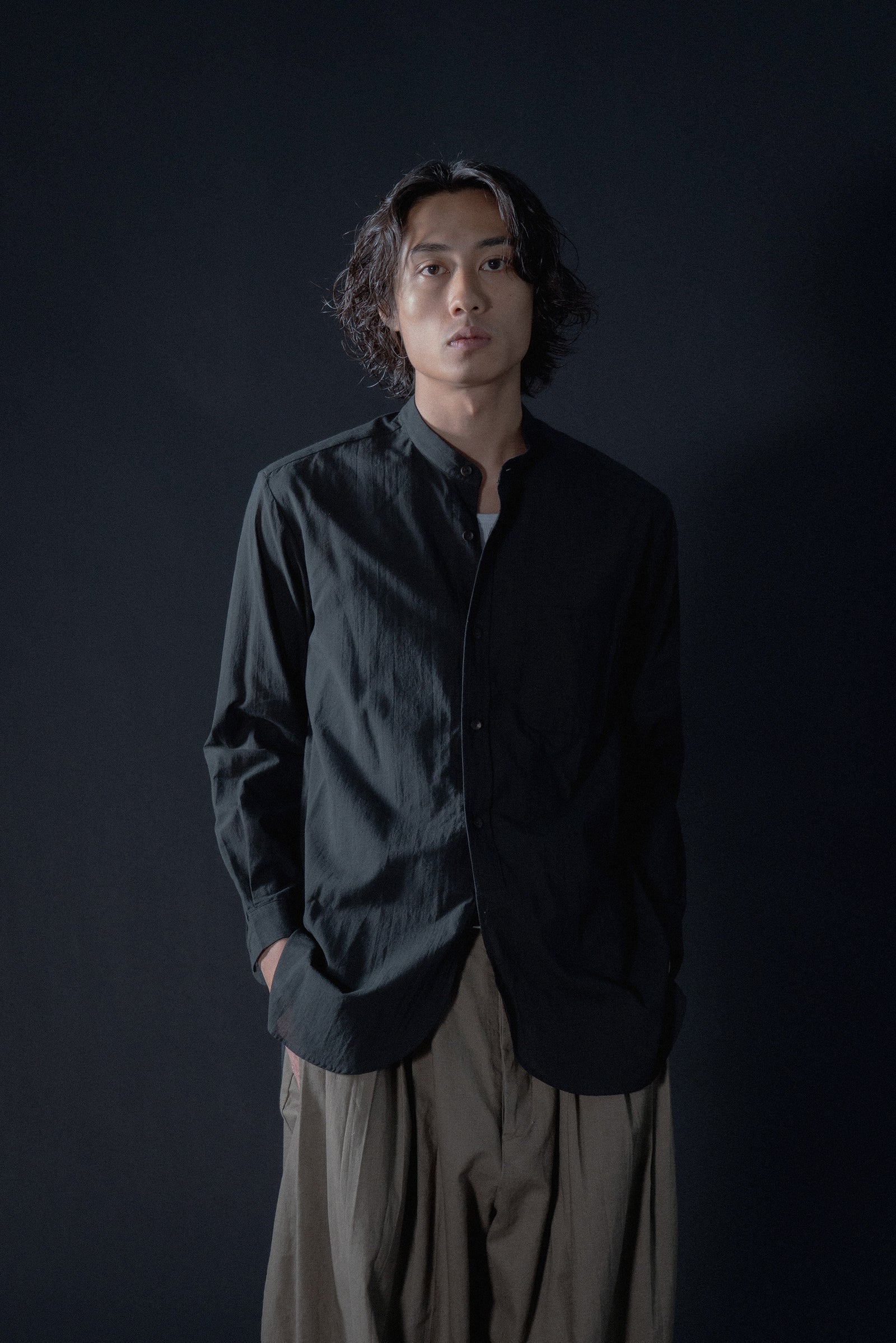 The Oriental Shirt - Black