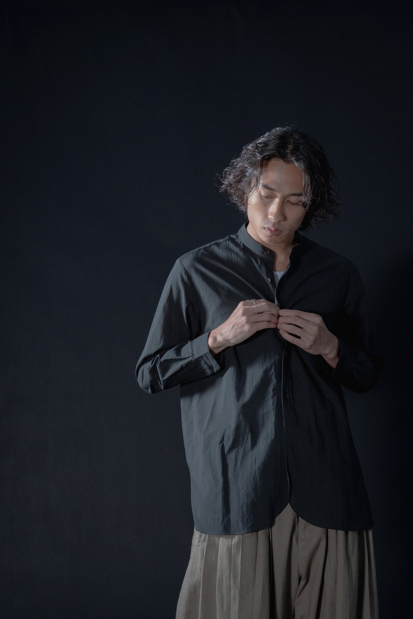 The Oriental Shirt - Black