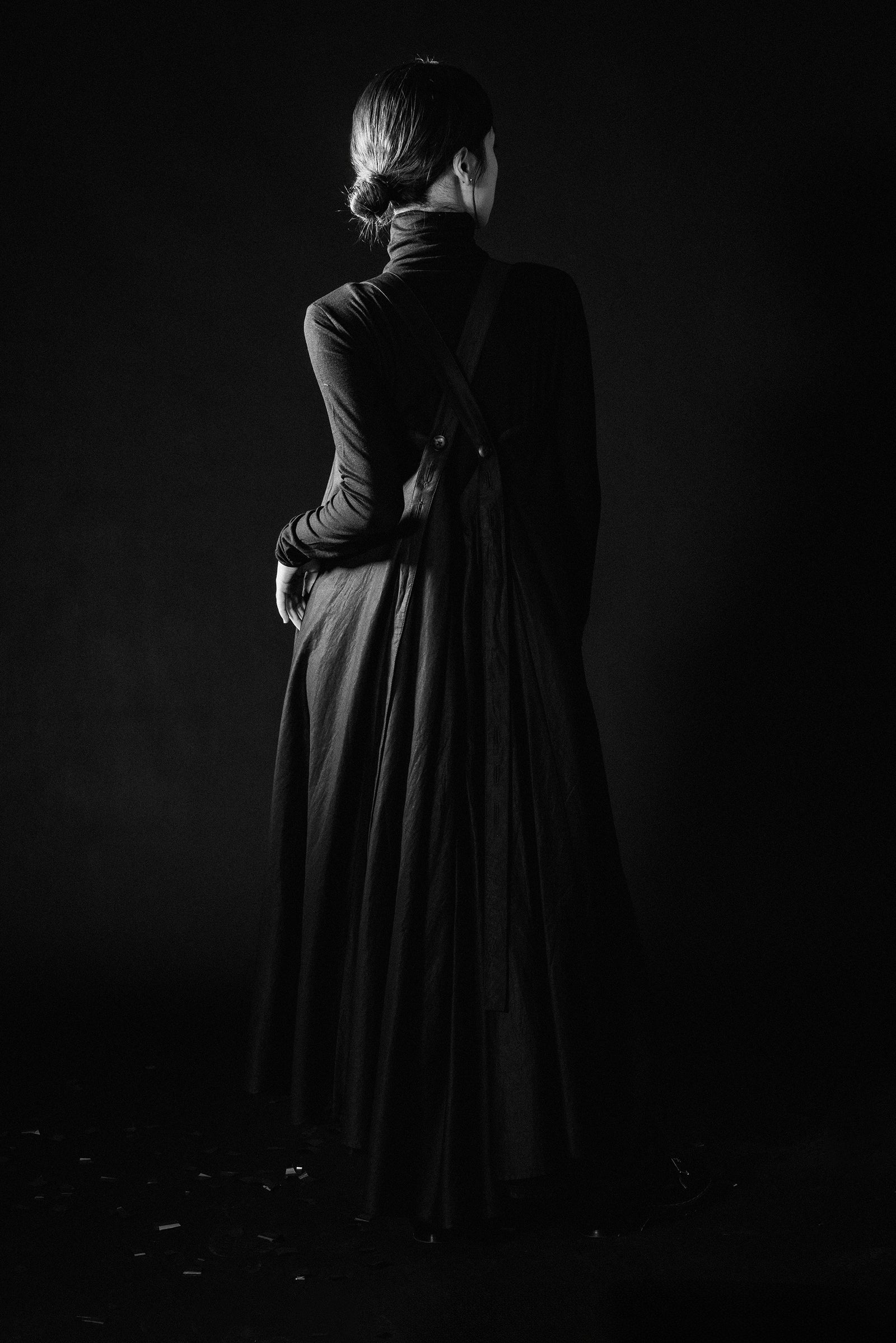 The Suspender Dress - Black