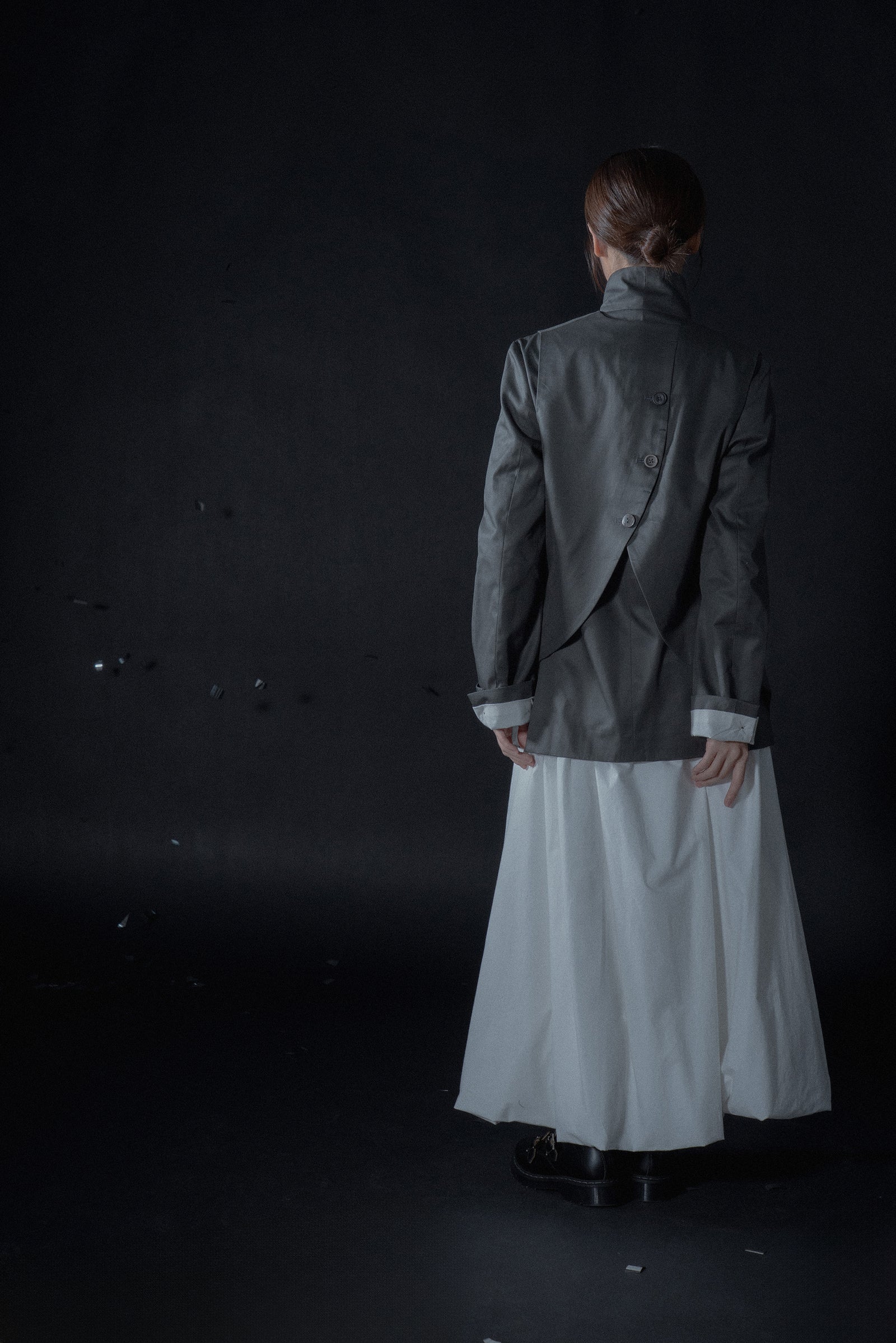 The Ribbon Skirt - White