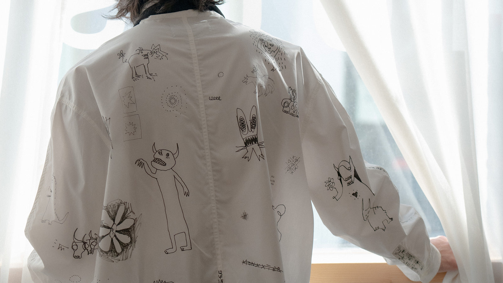 The Boy Shirt - Hand Painted by Benson Koo ( B )