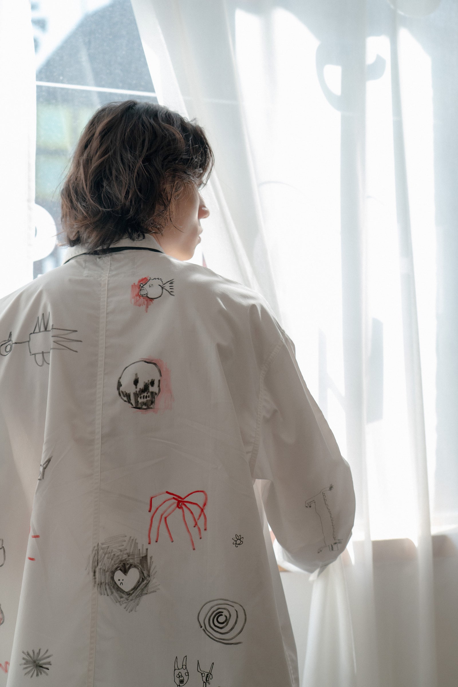 The Boy Shirt - Hand Painted by Benson Koo ( A )