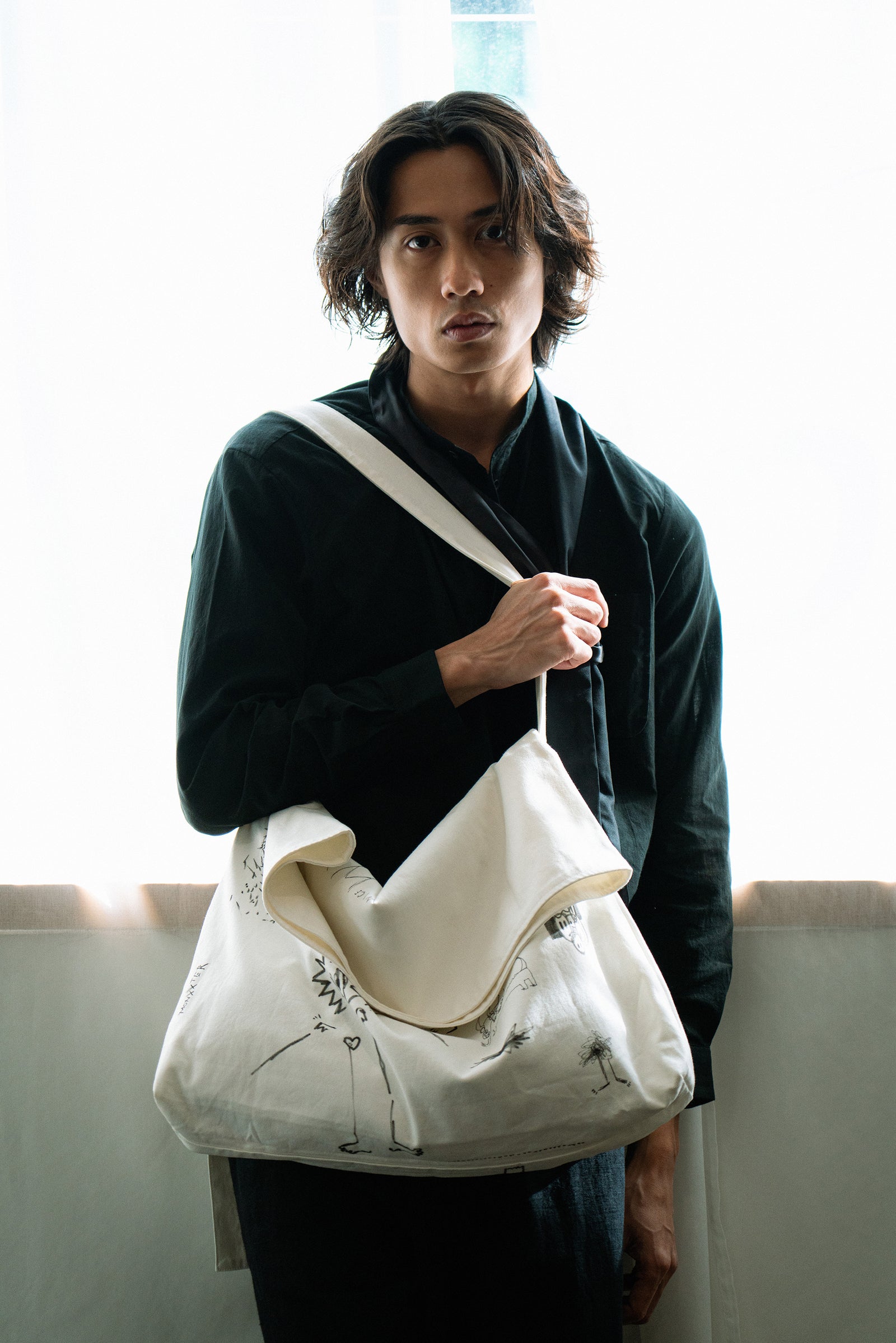 The Messenger - Hand Painted by Benson Koo