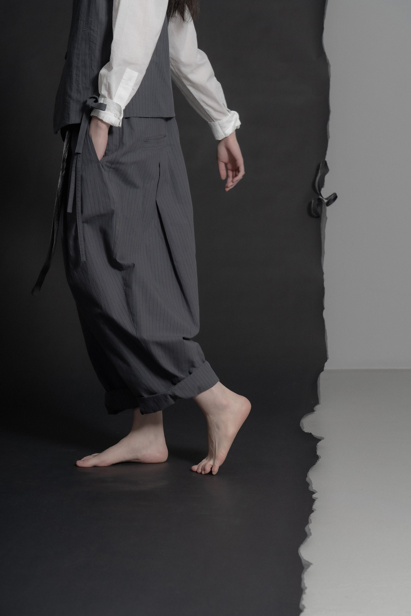 The Author Trousers - Stripe