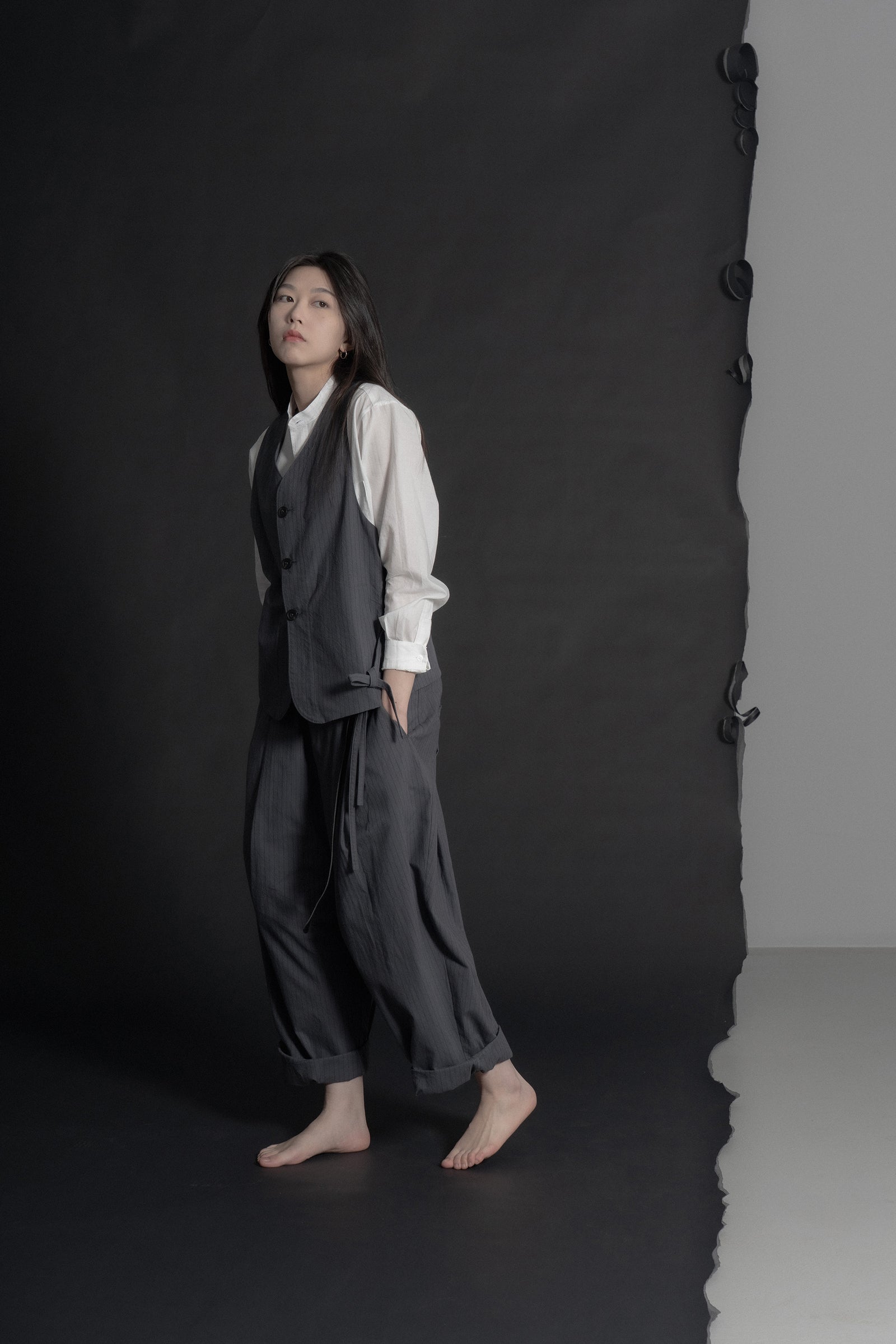 The Author Trousers - Stripe