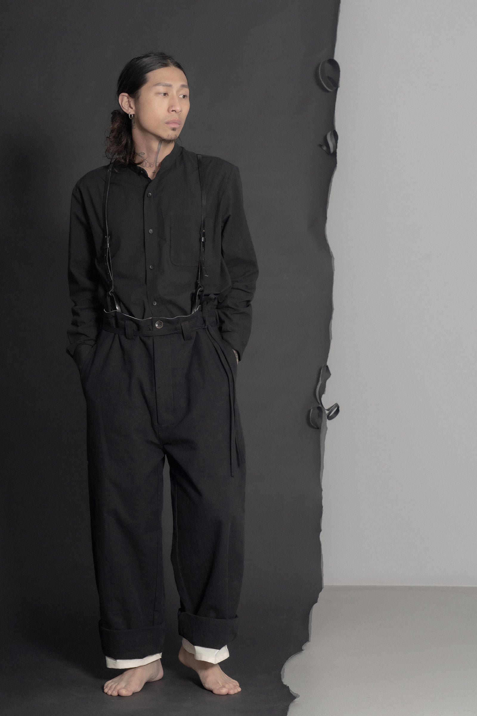 The Oriental Shirt - Black