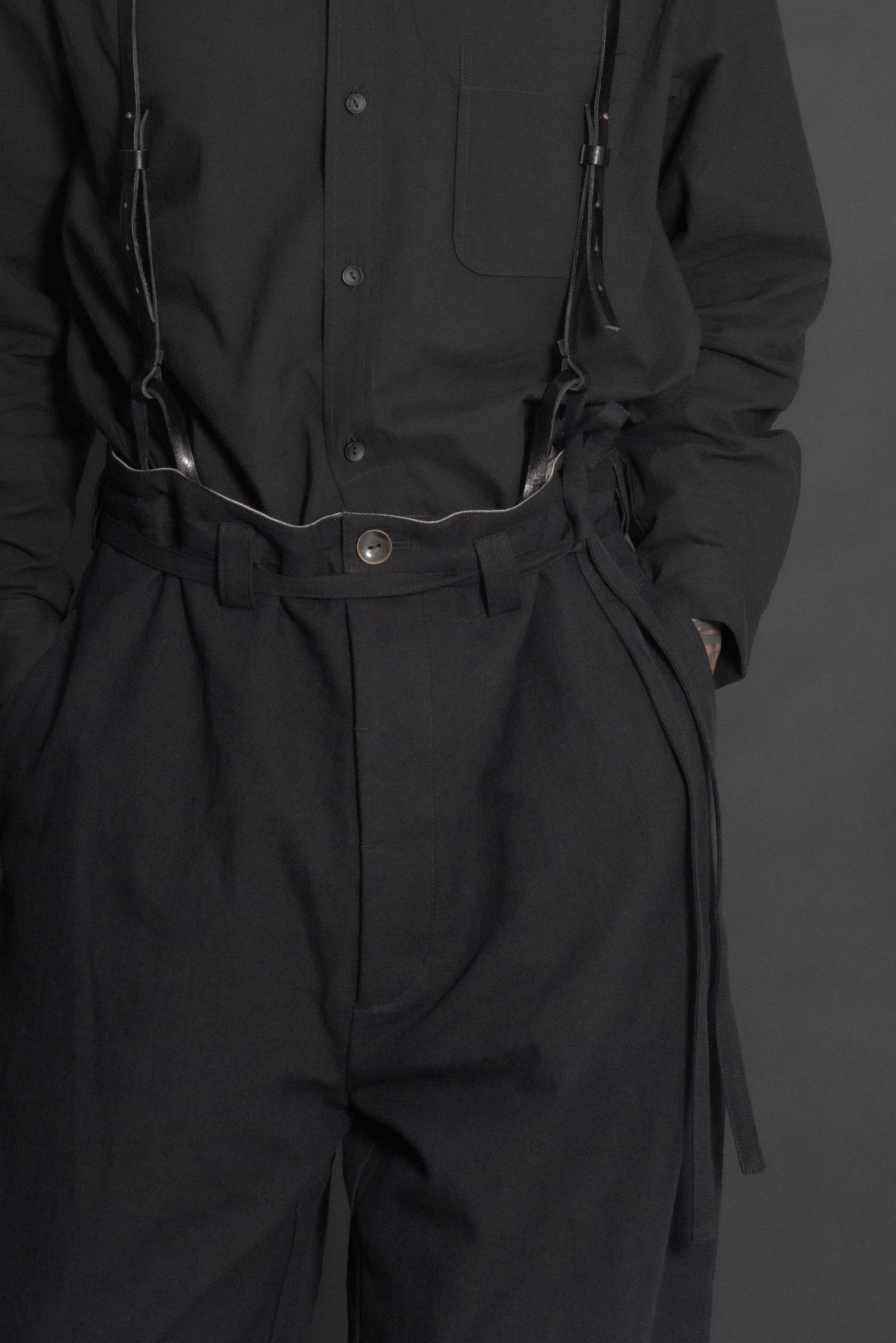 The Oriental Shirt - Black