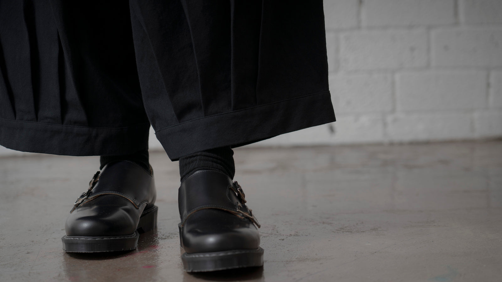 Double Buckle Shoes