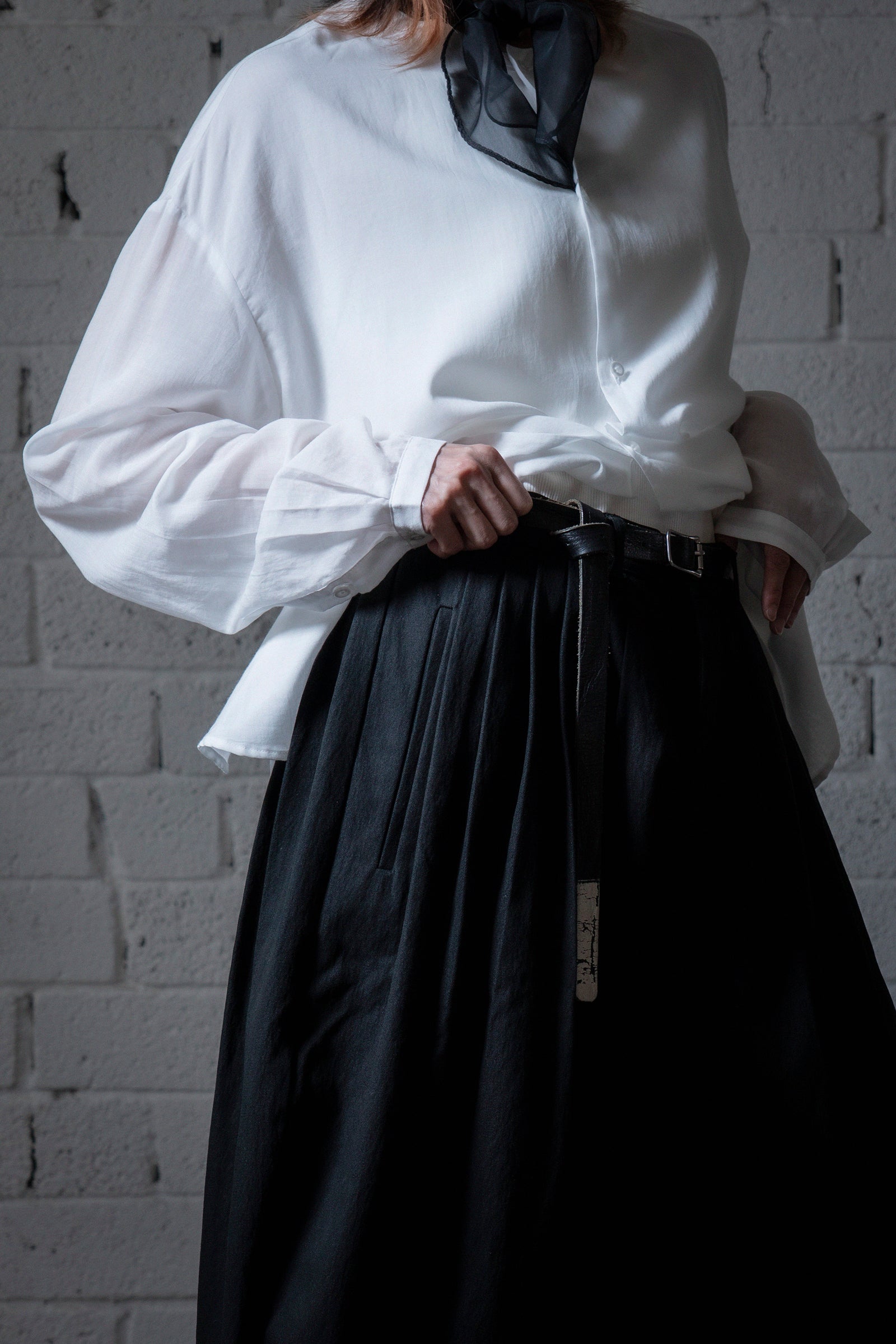 The Pleaty Trousers - Black