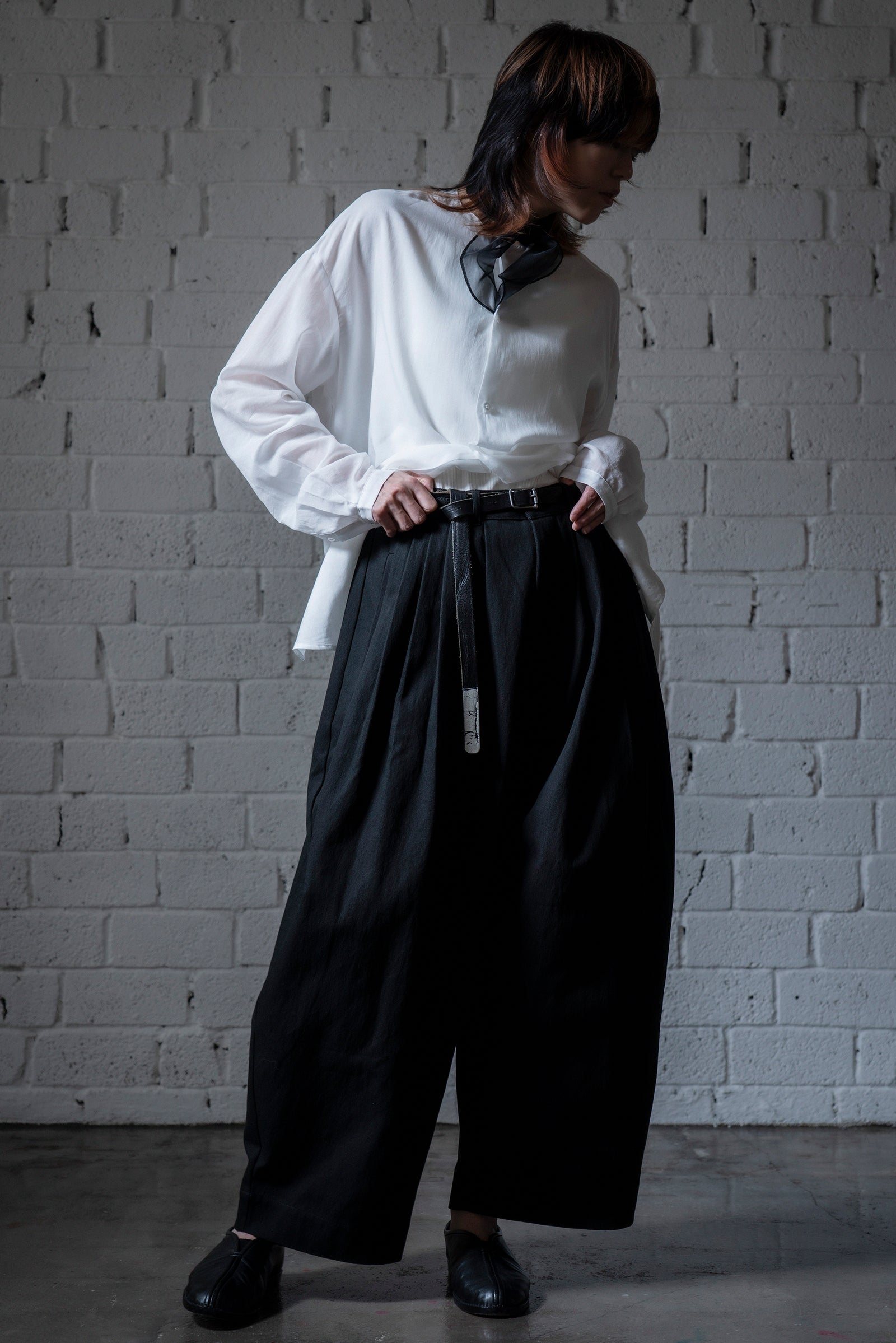 The Pleaty Trousers - Black