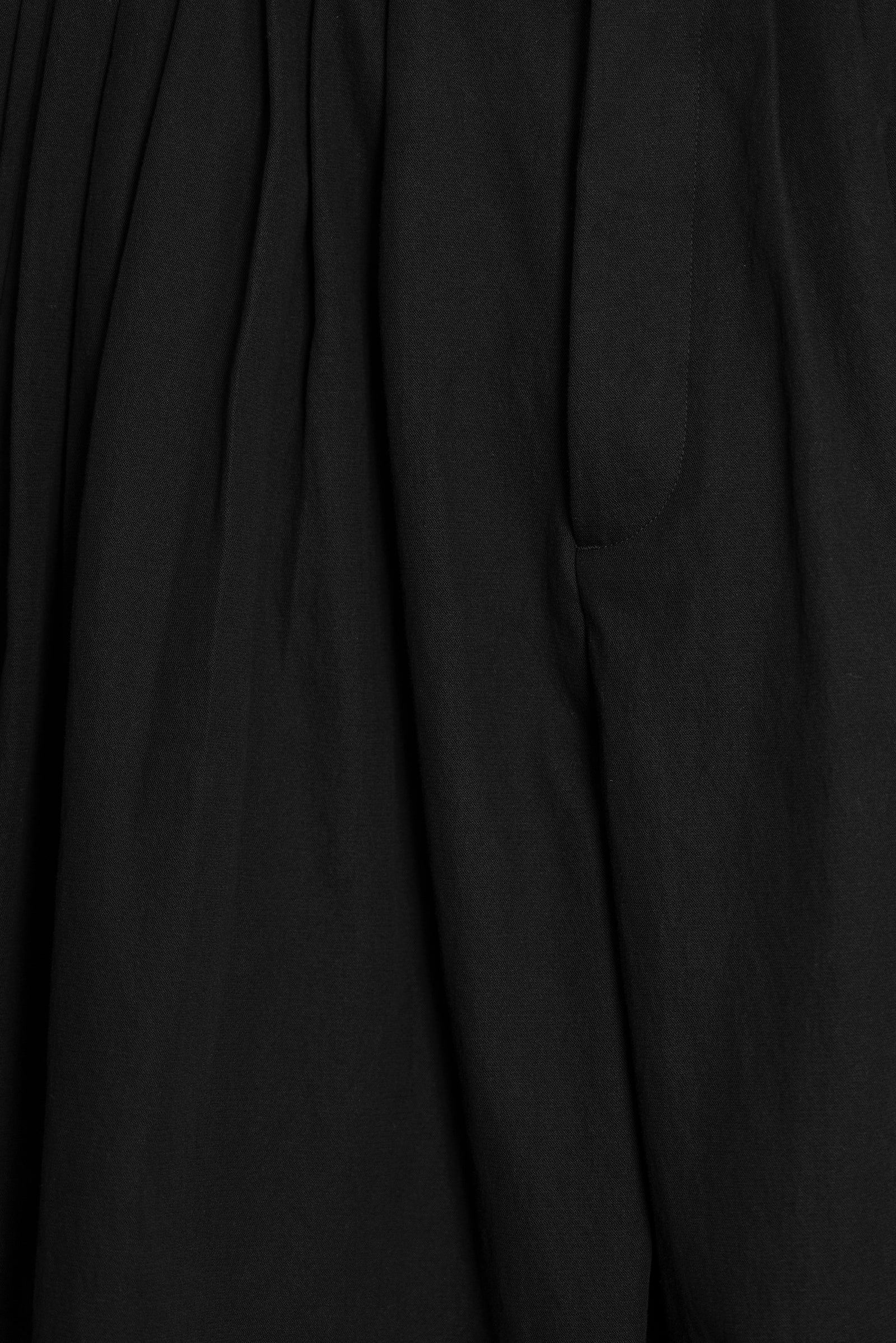 The Pleaty Trousers - Black