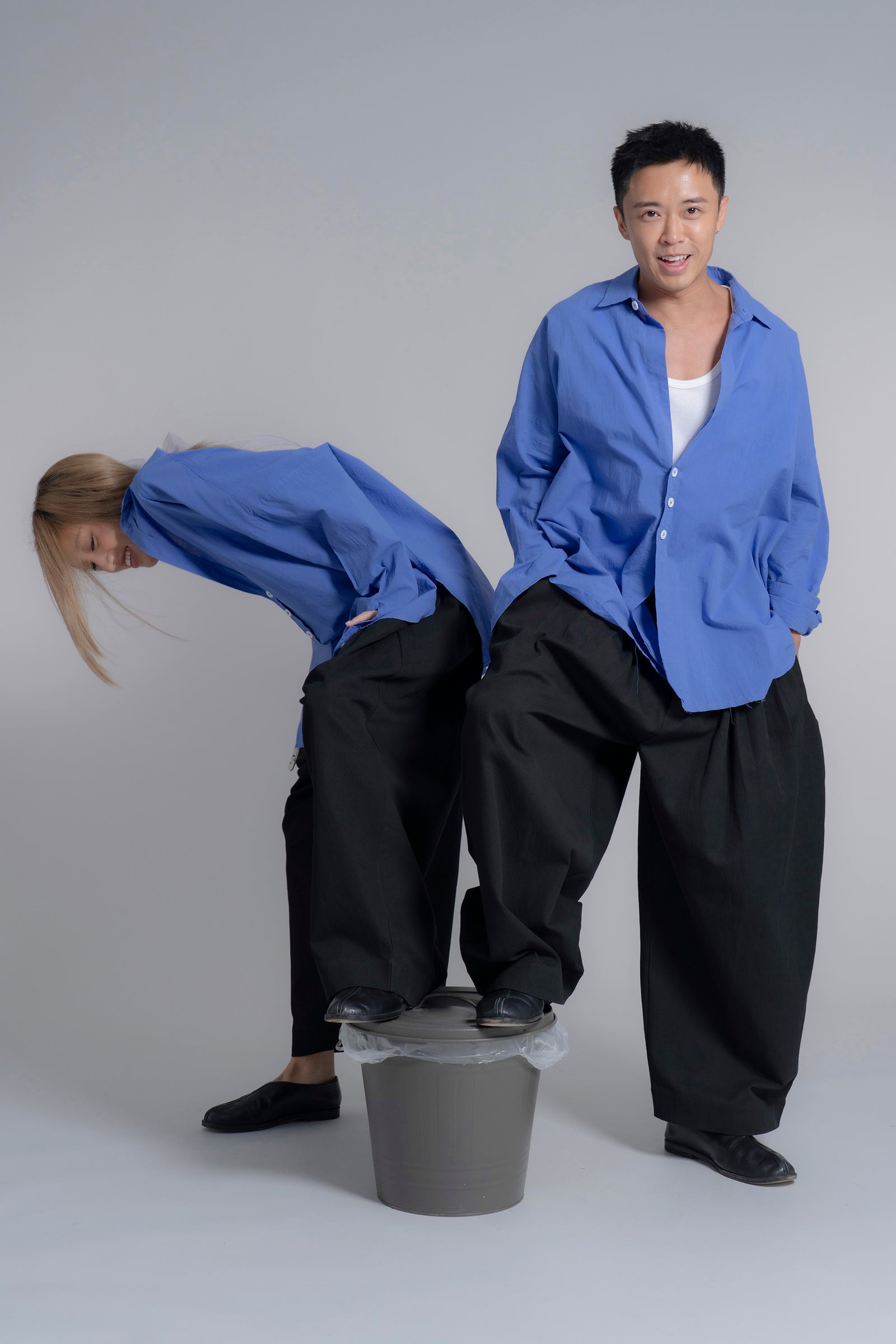 The Author Shirt Jacket - Blue