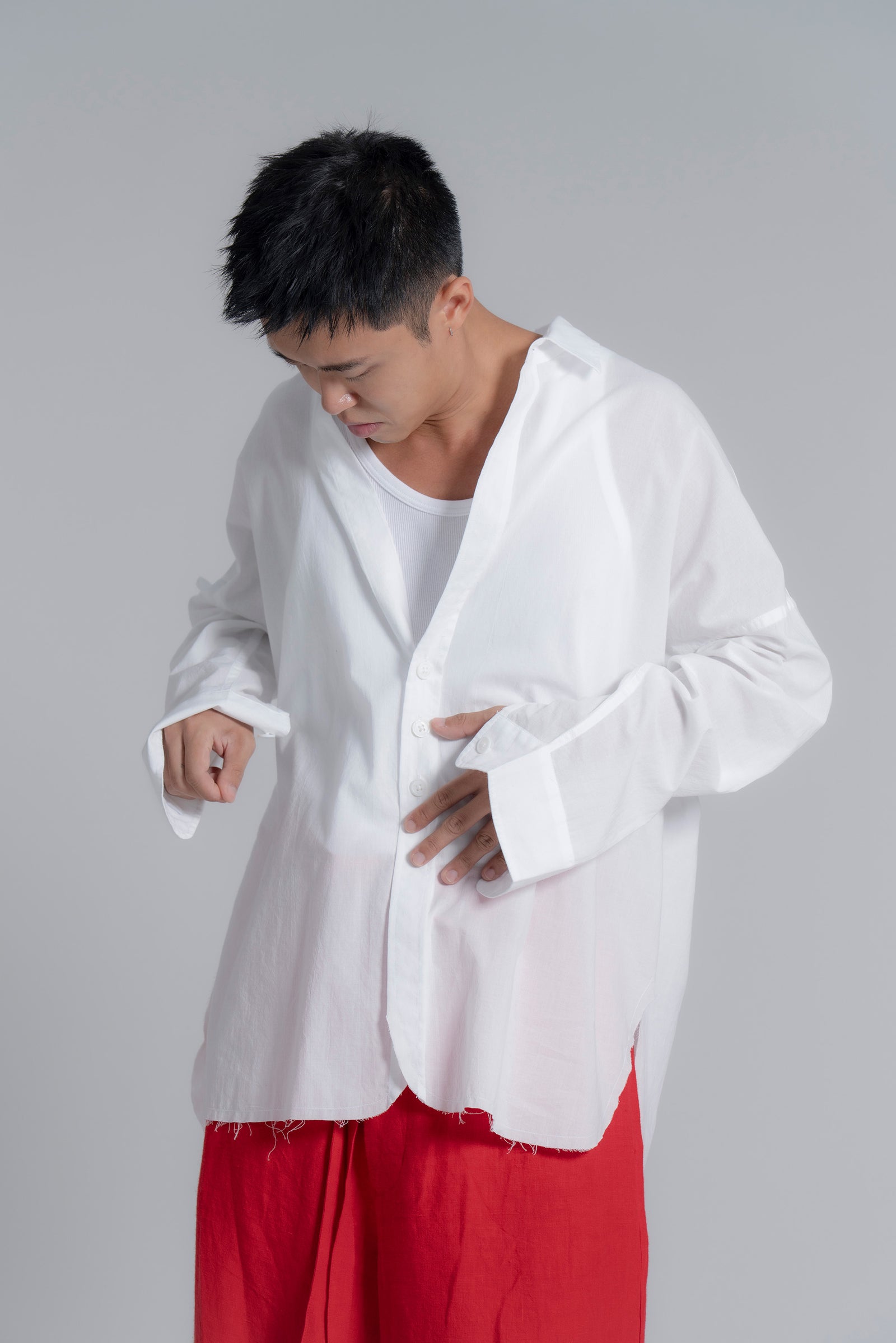 The Author Shirt Jacket - White
