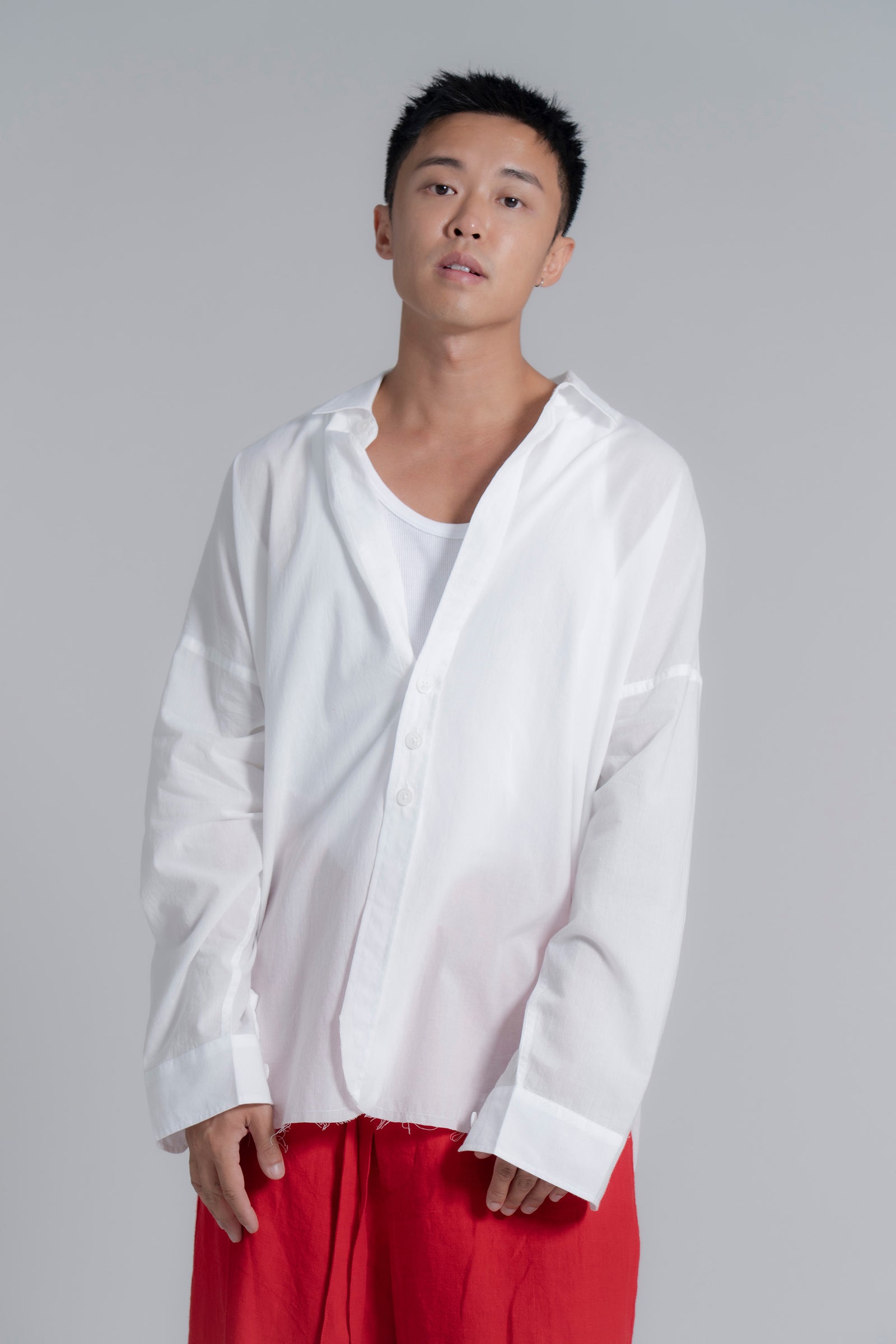 The Author Shirt Jacket - White