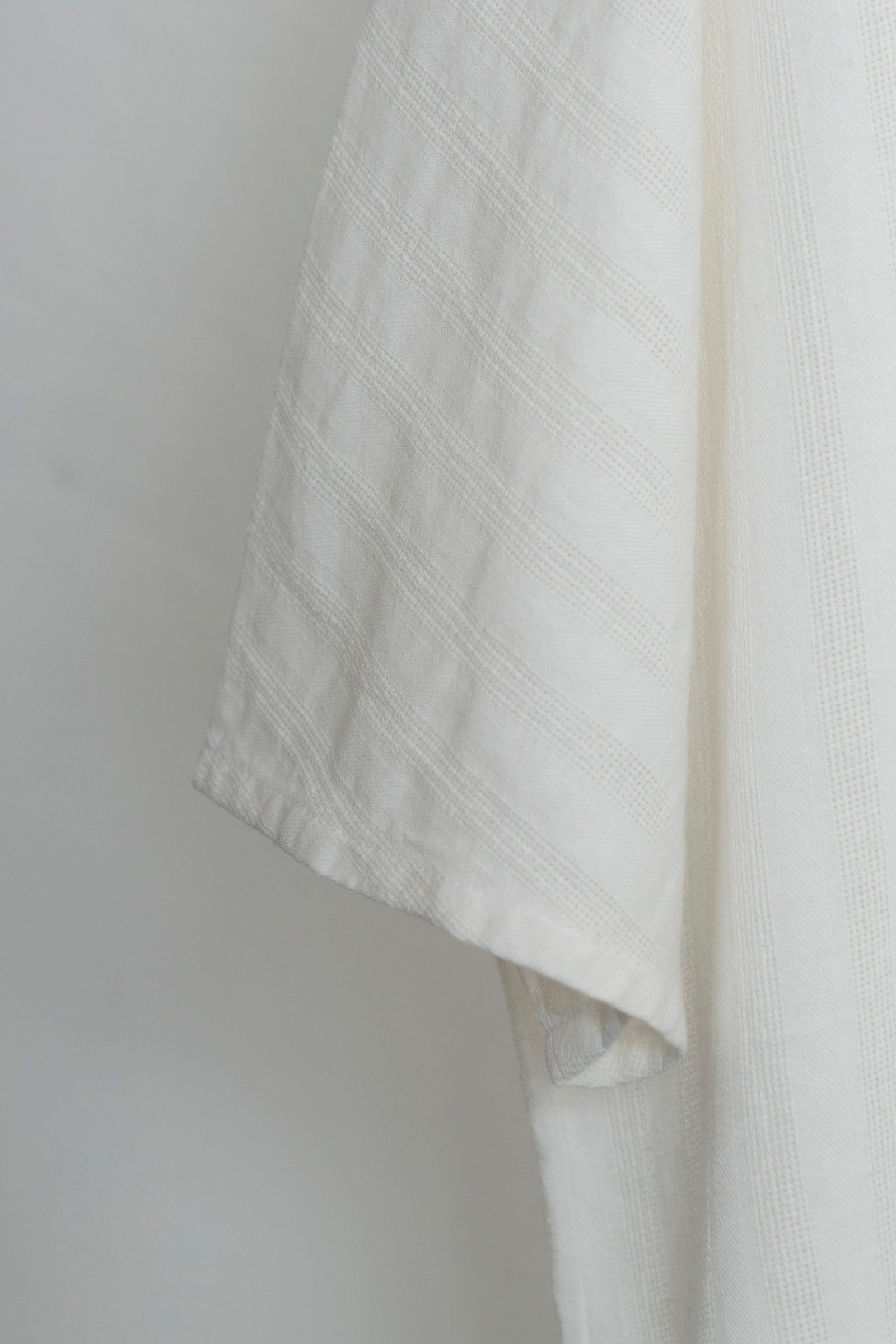 The Split Neck Top - White