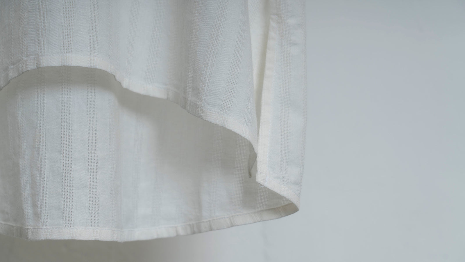 The Split Neck Top - White