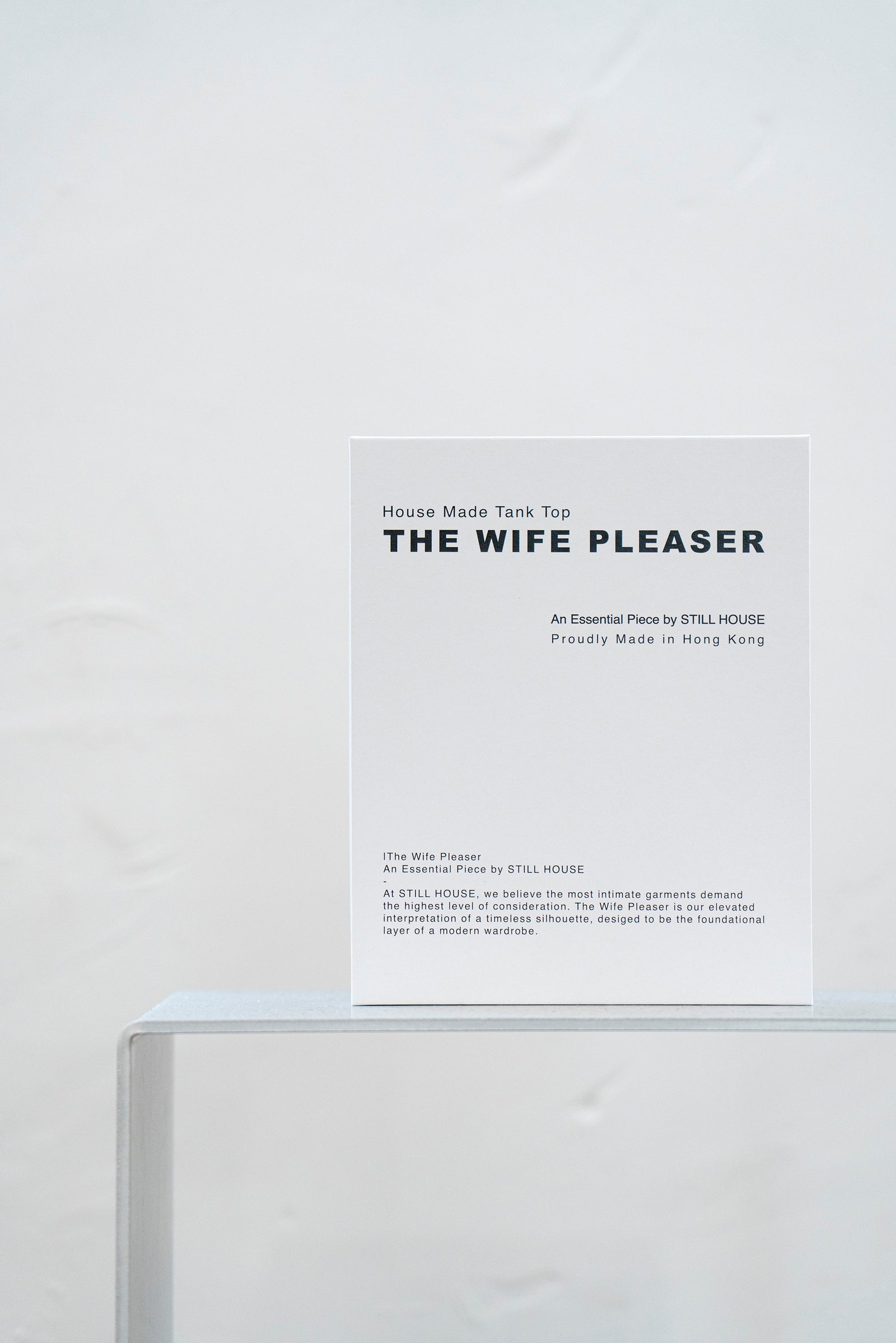 "The Wife Pleaser" Tank Top - White ( Set For 2 )