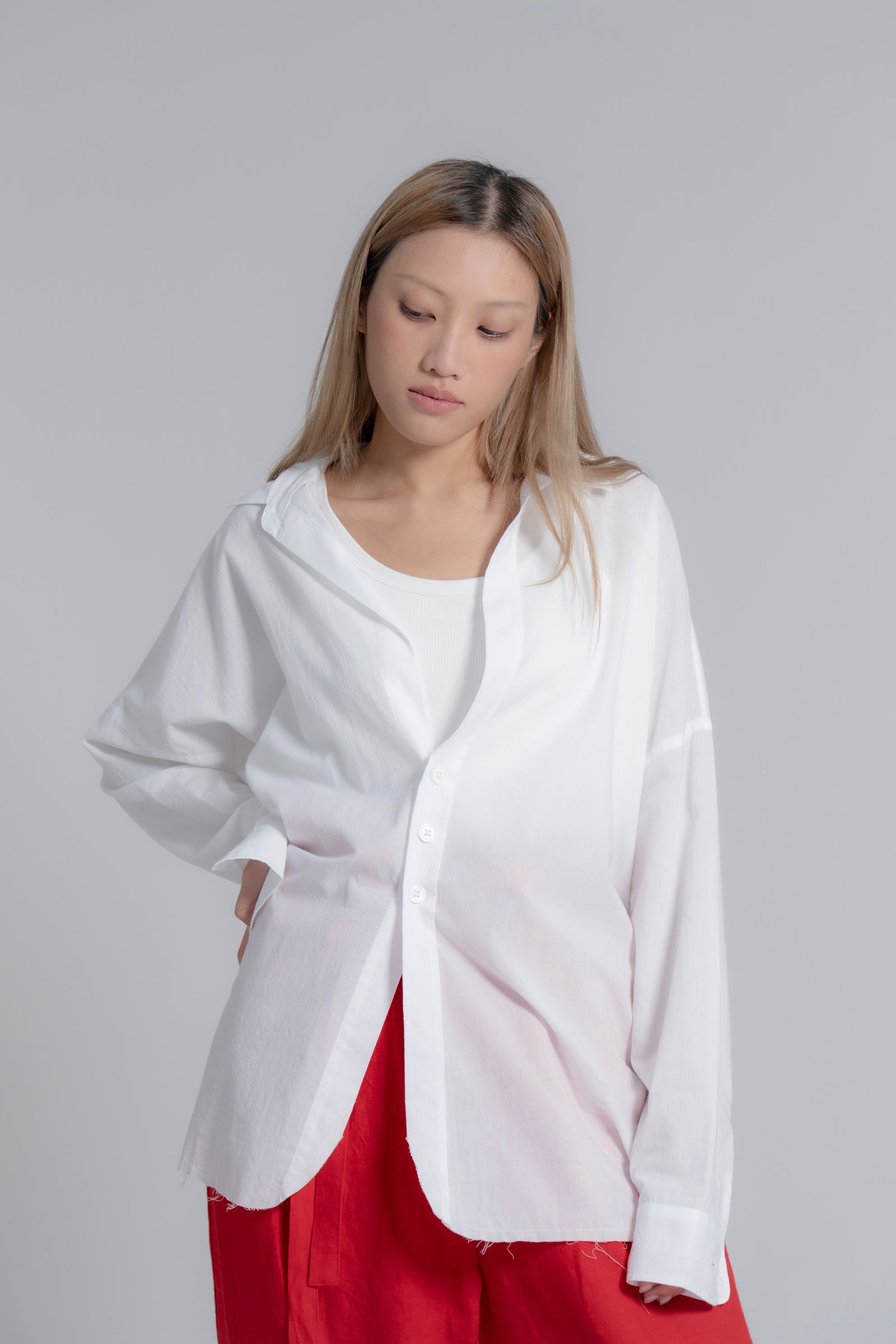 The Author Shirt Jacket - White