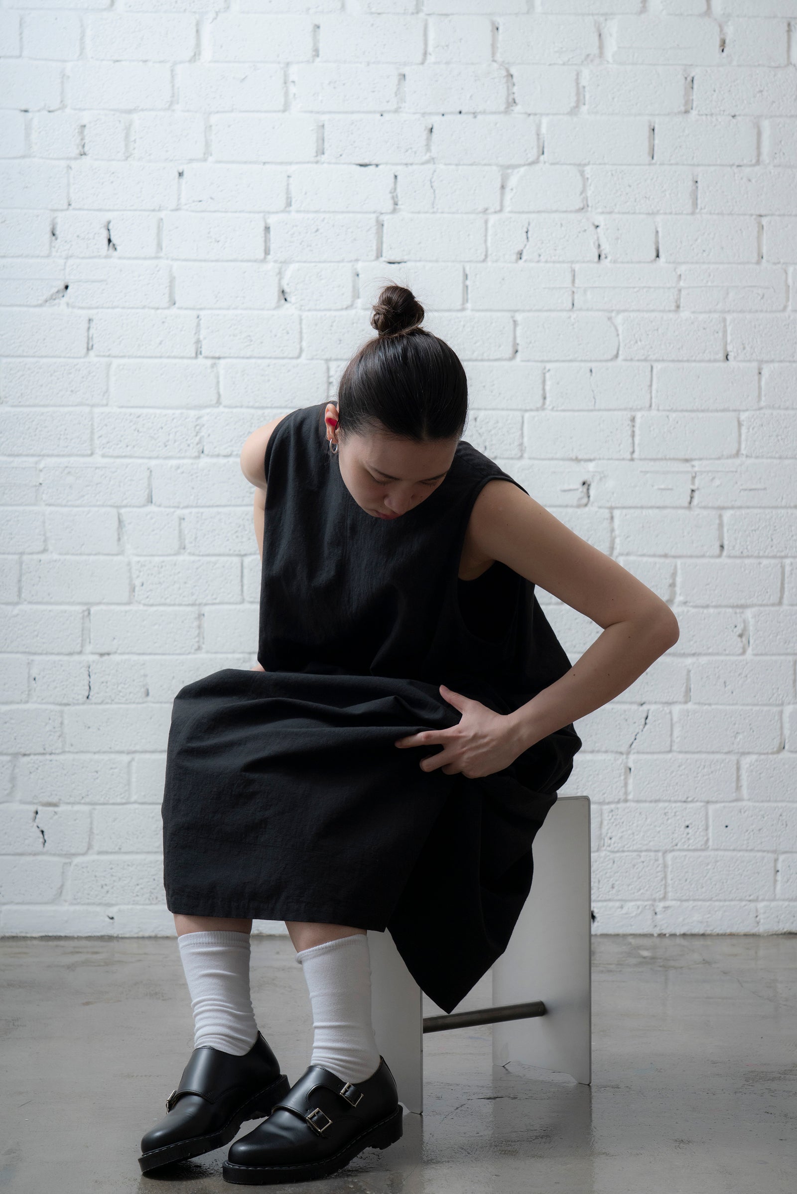 The Botanist Dress - Black