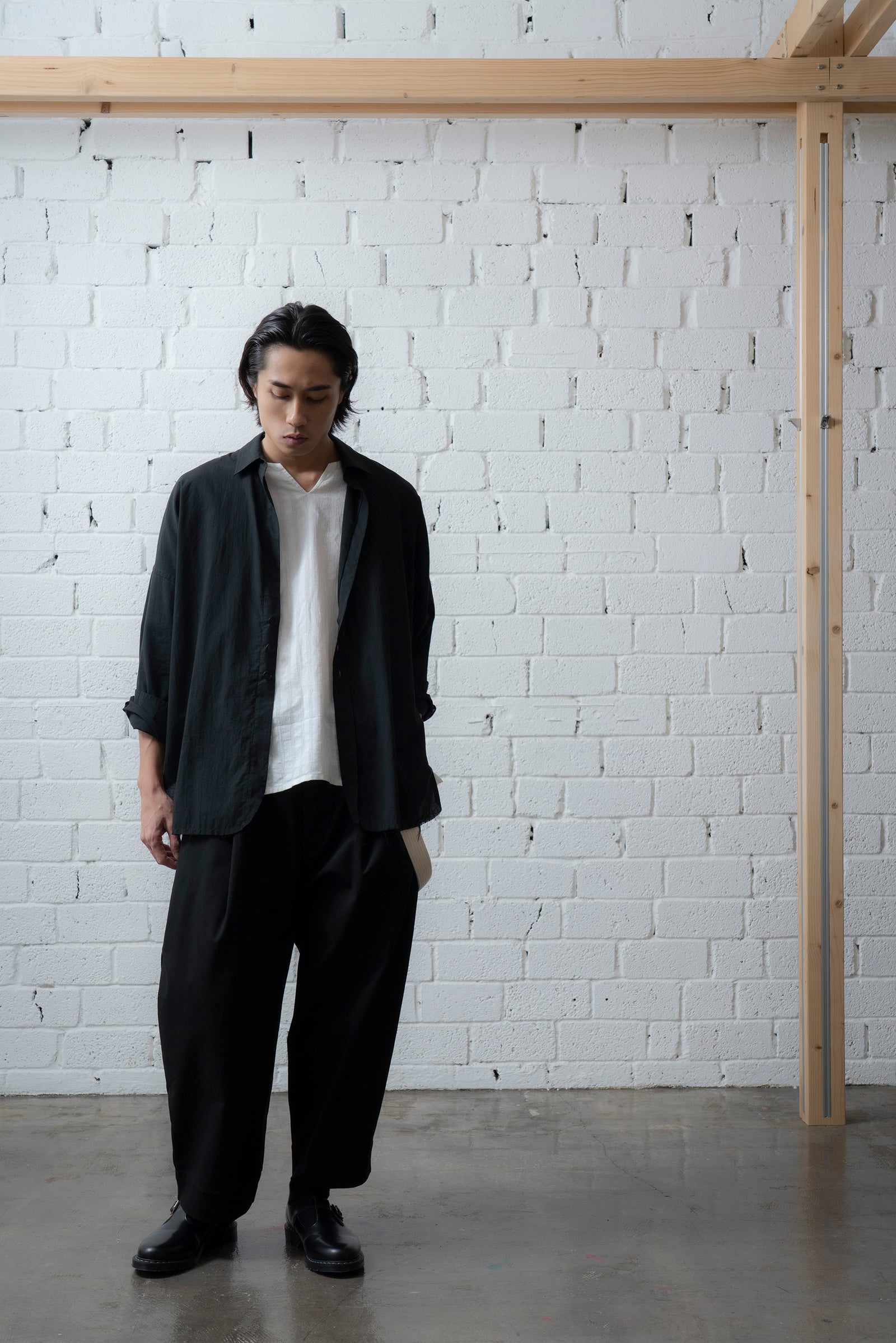 The Author Shirt Jacket - Black