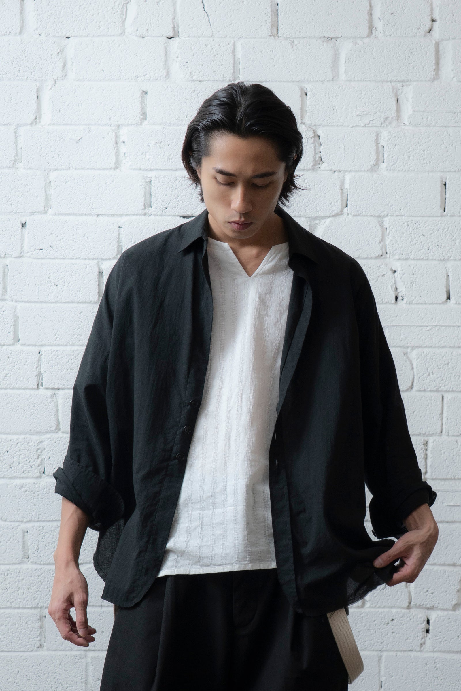 The Author Shirt Jacket - Black