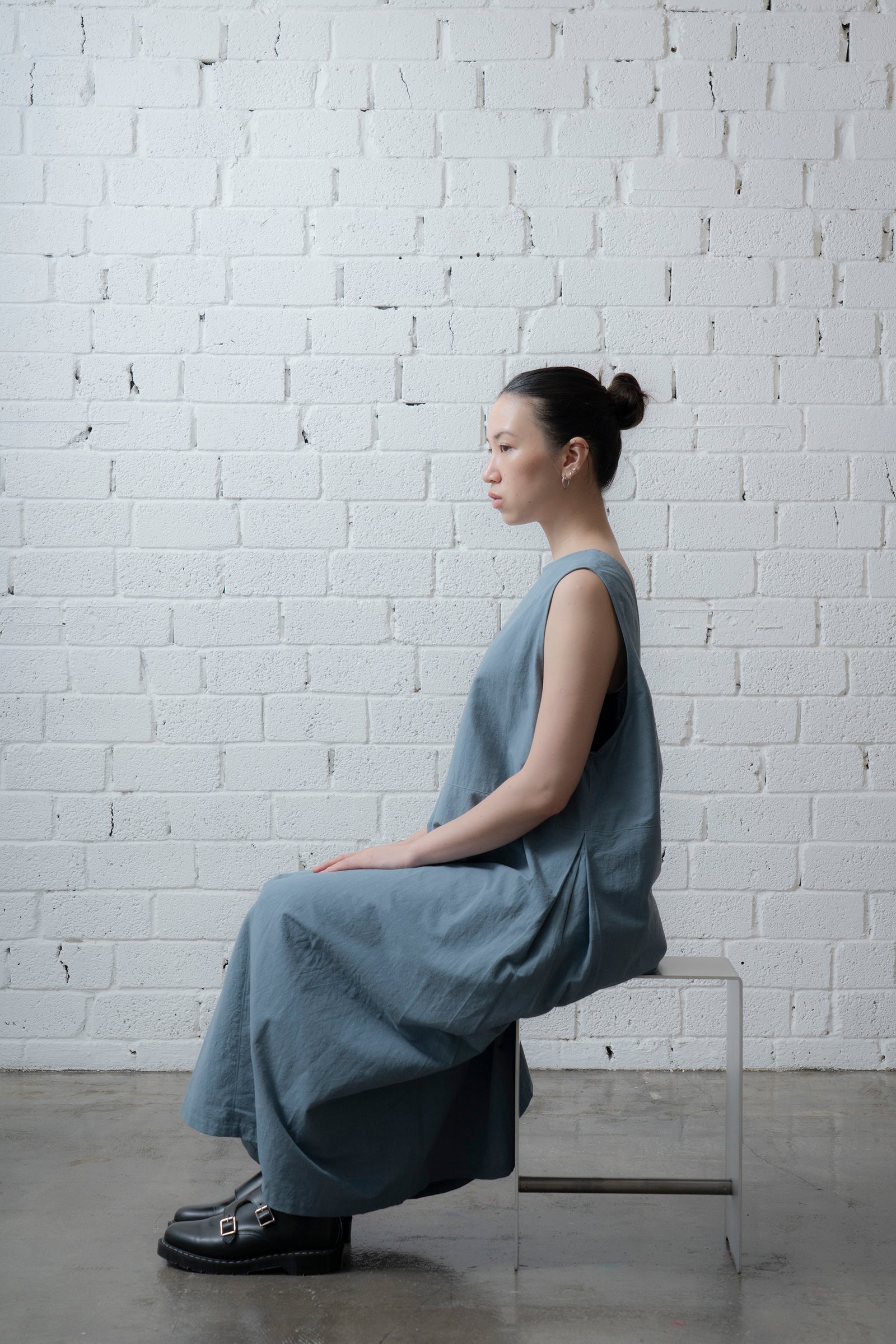 The Botanist Dress - Cloud Blue