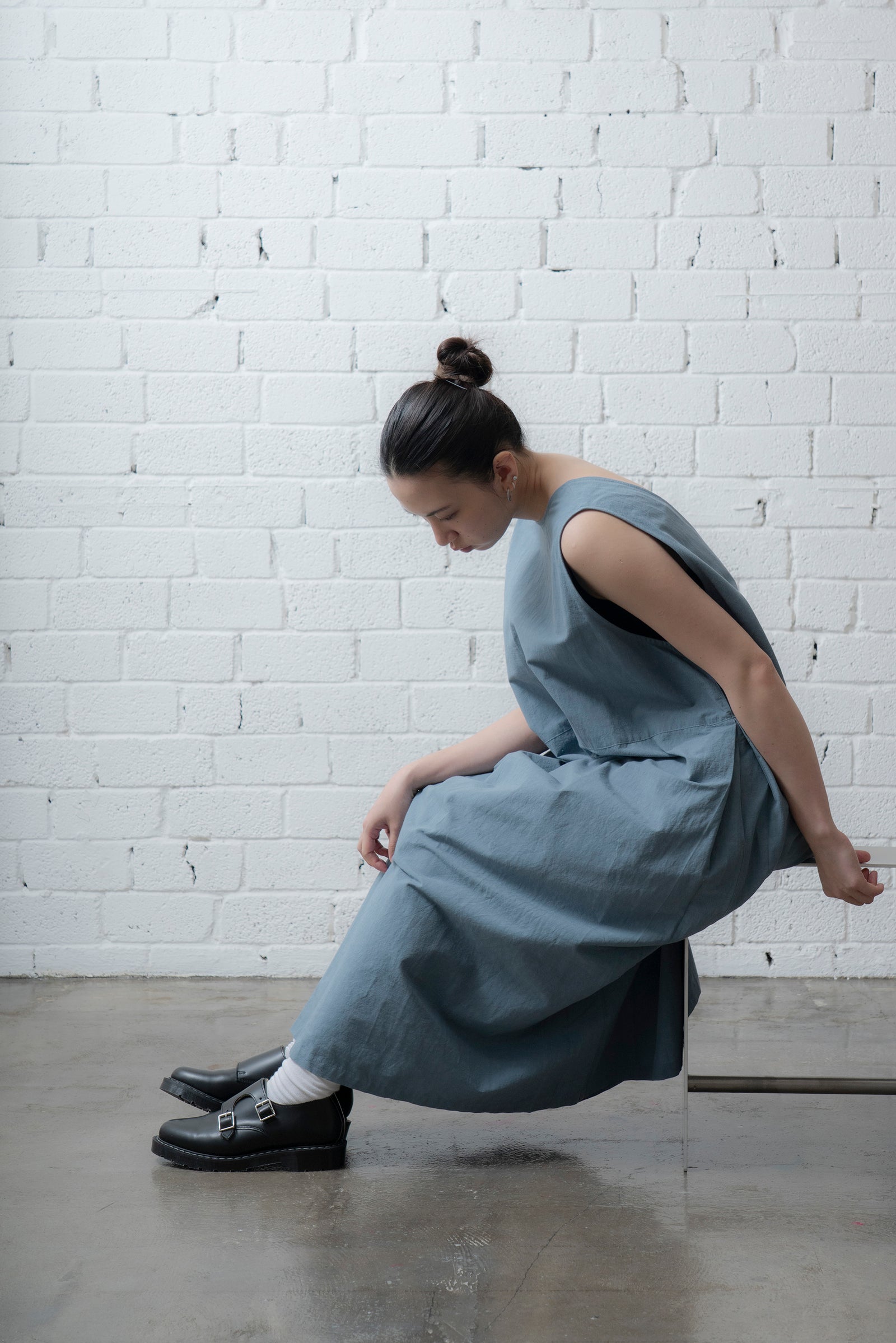 The Botanist Dress - Cloud Blue