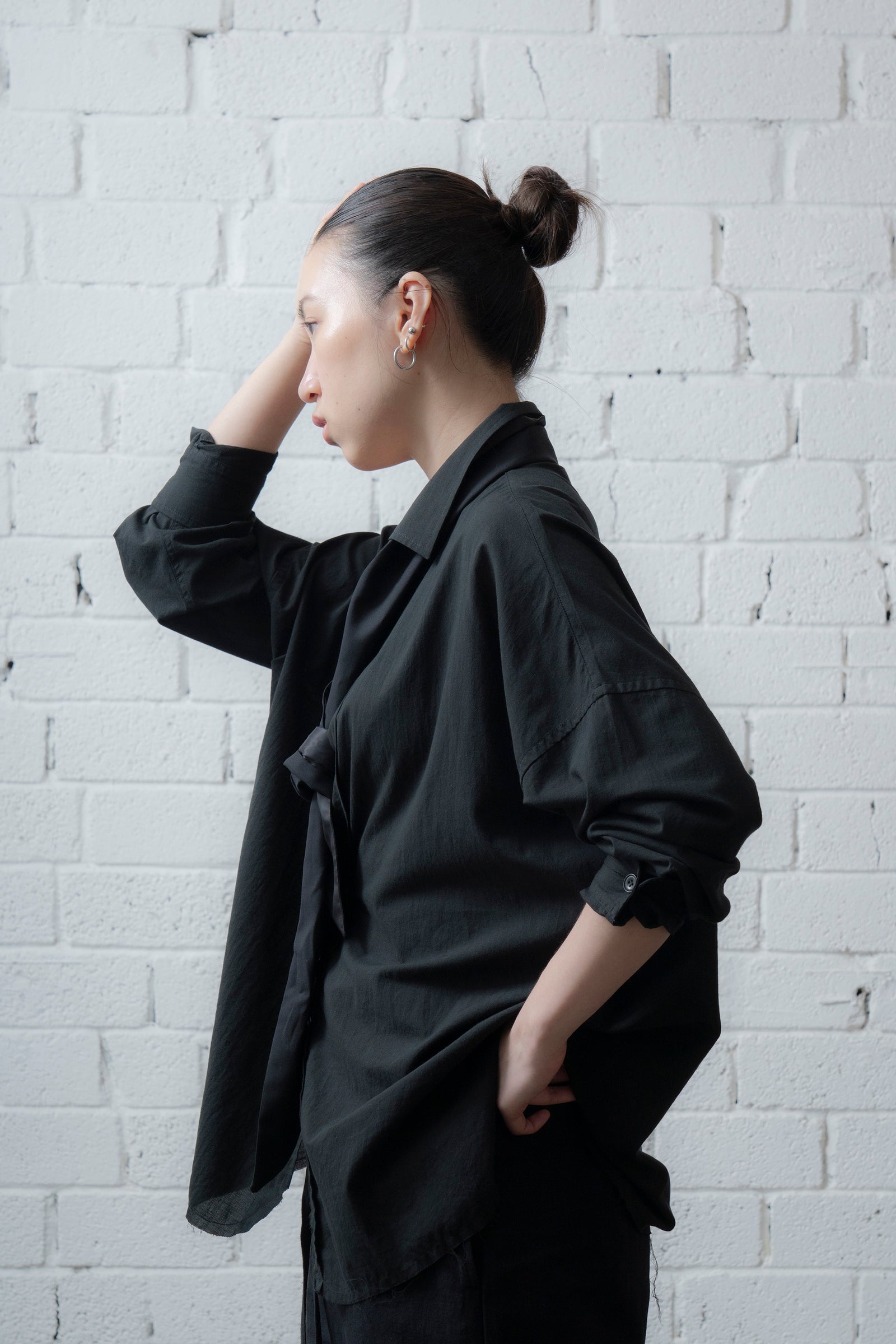 The Author Shirt Jacket - Black