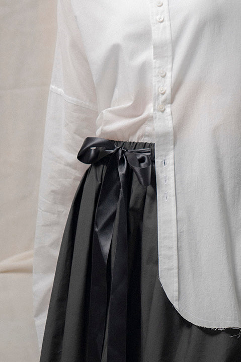 The Ribbon Skirt - Black