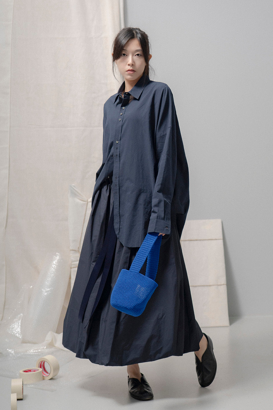 The Ribbon Skirt - Ink