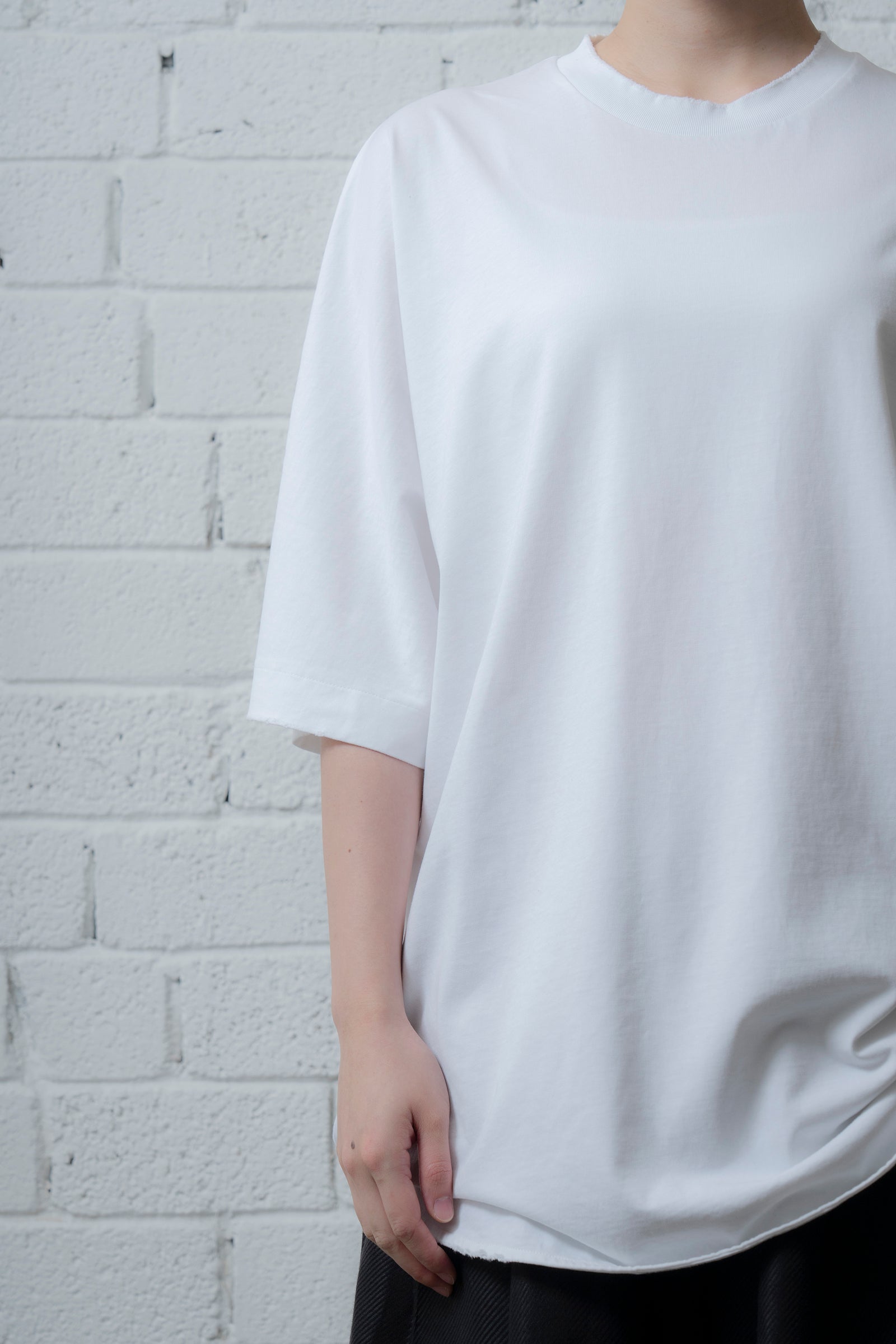 The Boxy Top - White