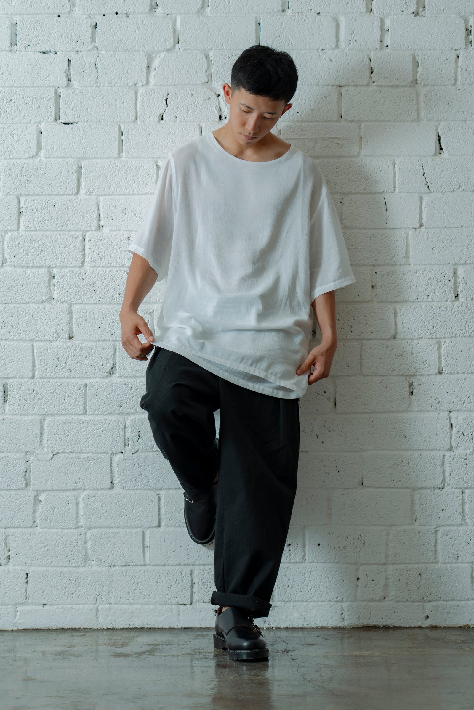 The Belted Hollywood Trousers - Black
