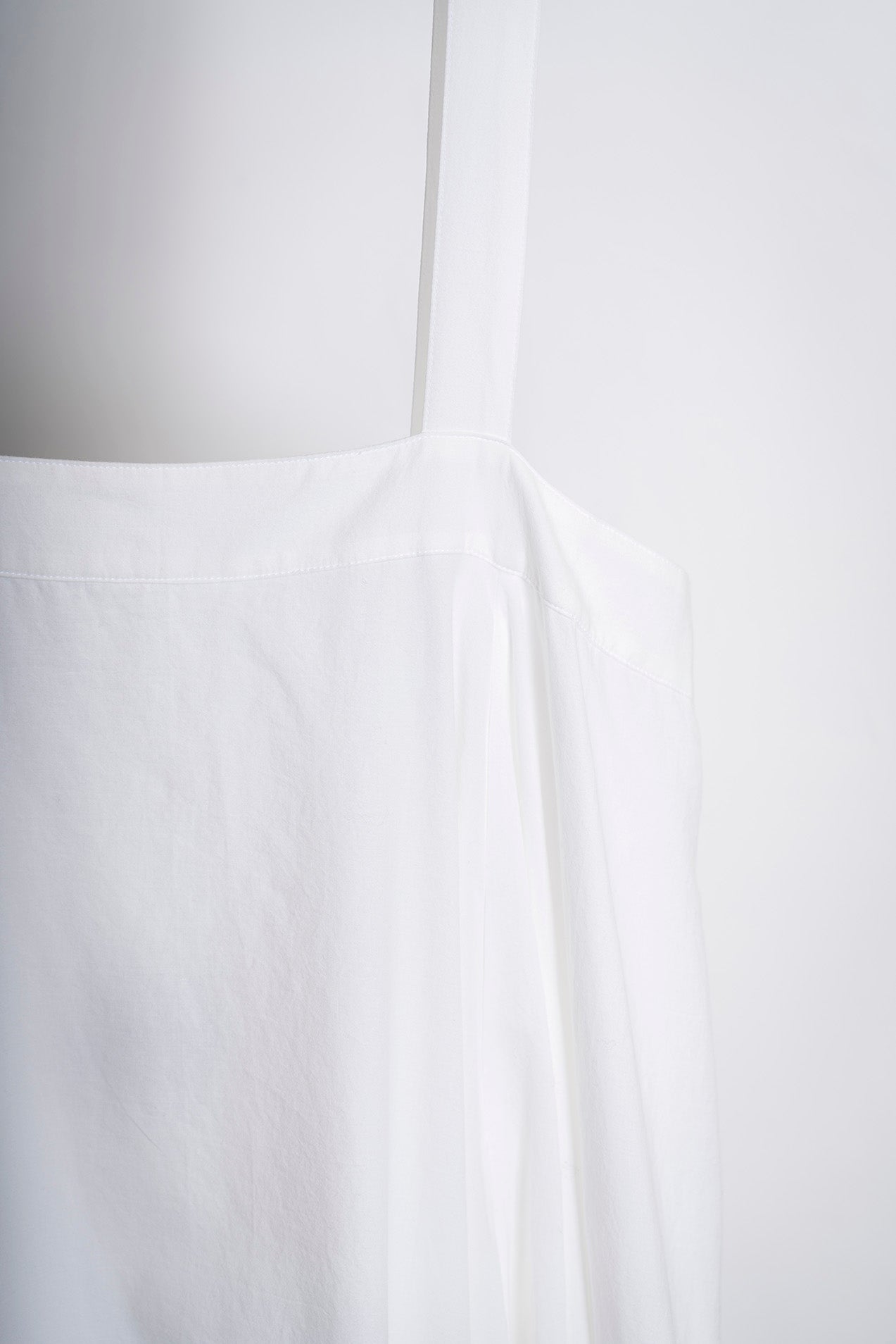 The Suspender Dress - White