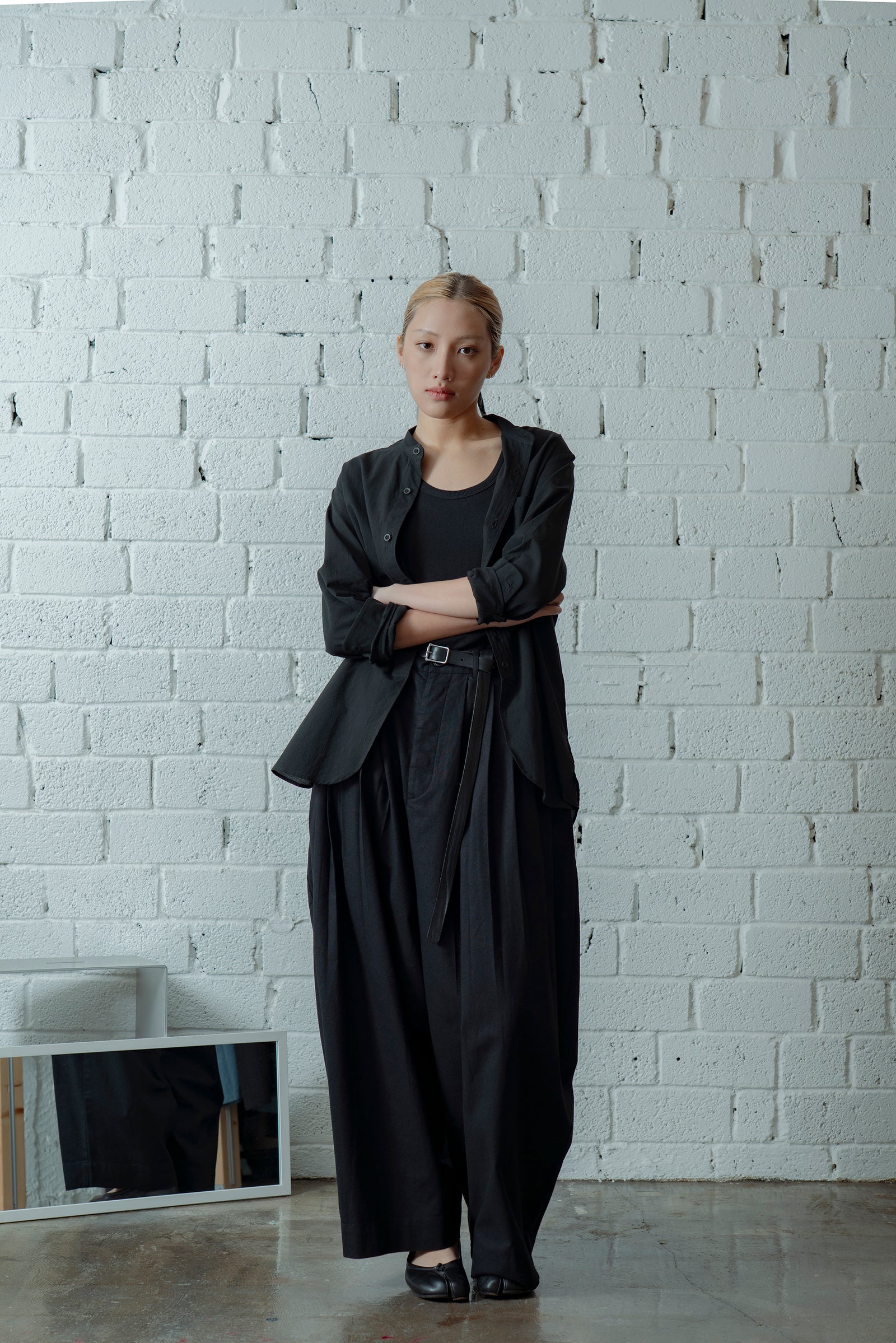 The Pleaty Trousers - Black