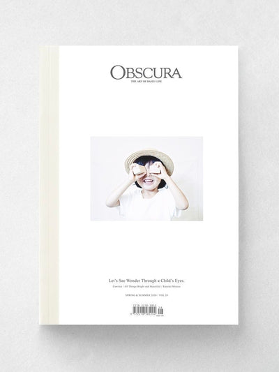 Obscura Magazine Vol 28: Spring & Summer 2020