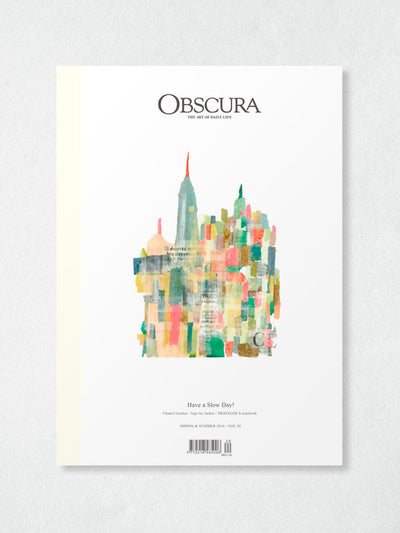 Obscura Magazine Vol 20 : Spring & Summer 2016