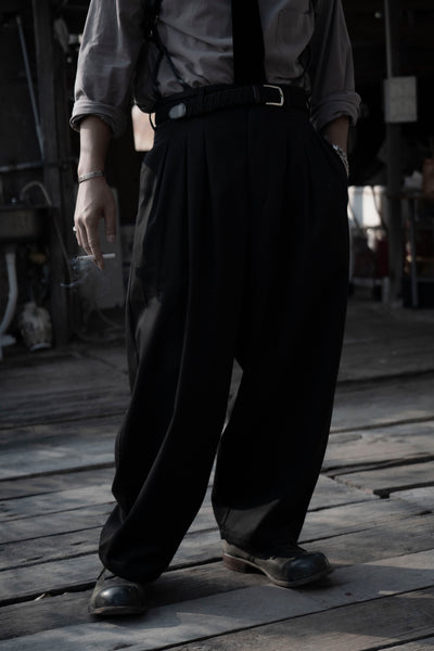" The Rising Star " Trousers - Black