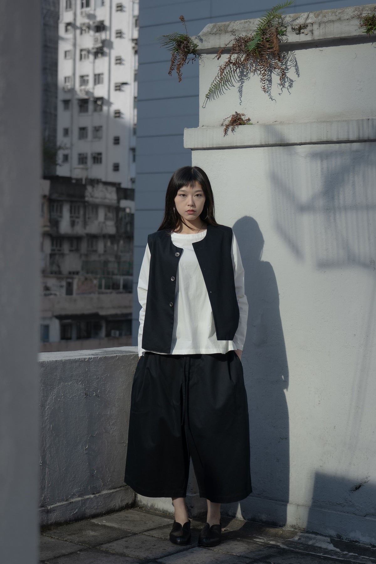 The Gardener Vest - Ink