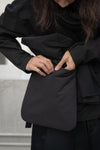 The Padded Pouch Bag- Black