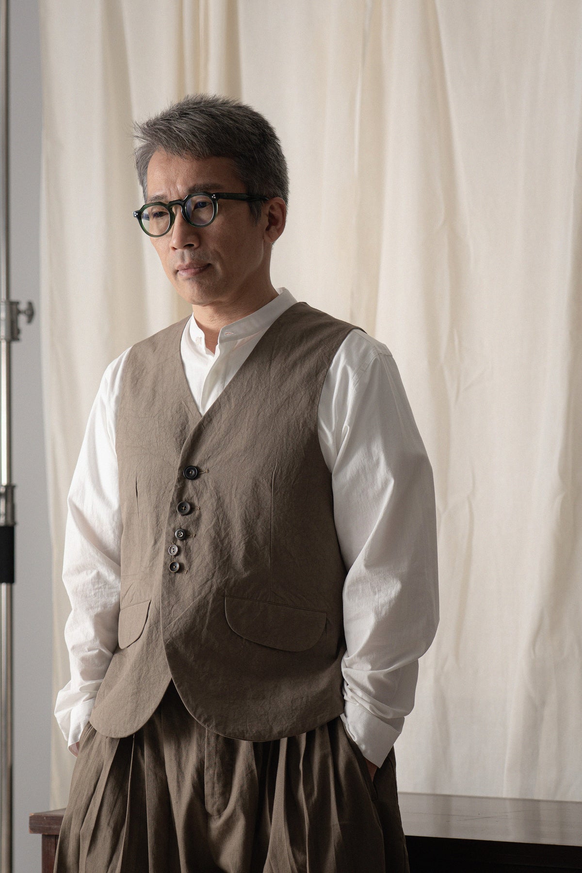The Elmer Waistcoat - Khaki
