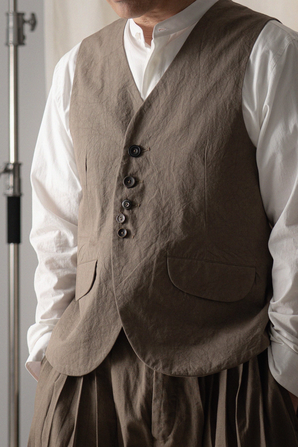 The Elmer Waistcoat - Khaki
