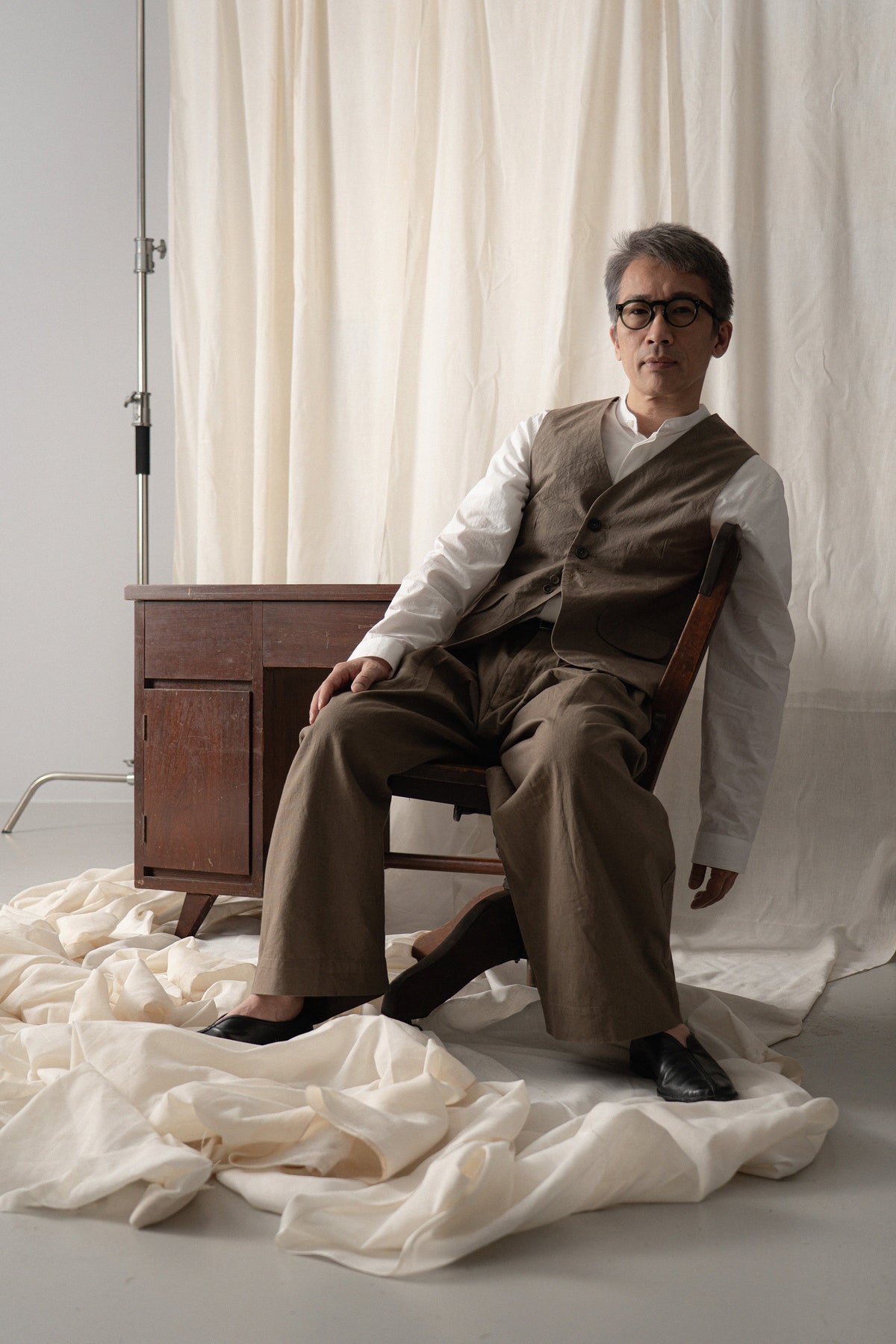 The Pleaty Trousers - Khaki