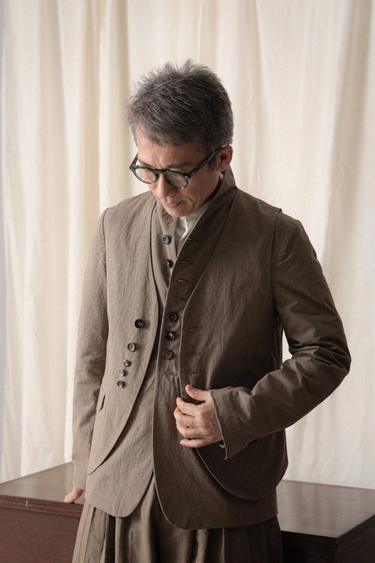The Elmer Waistcoat - Khaki
