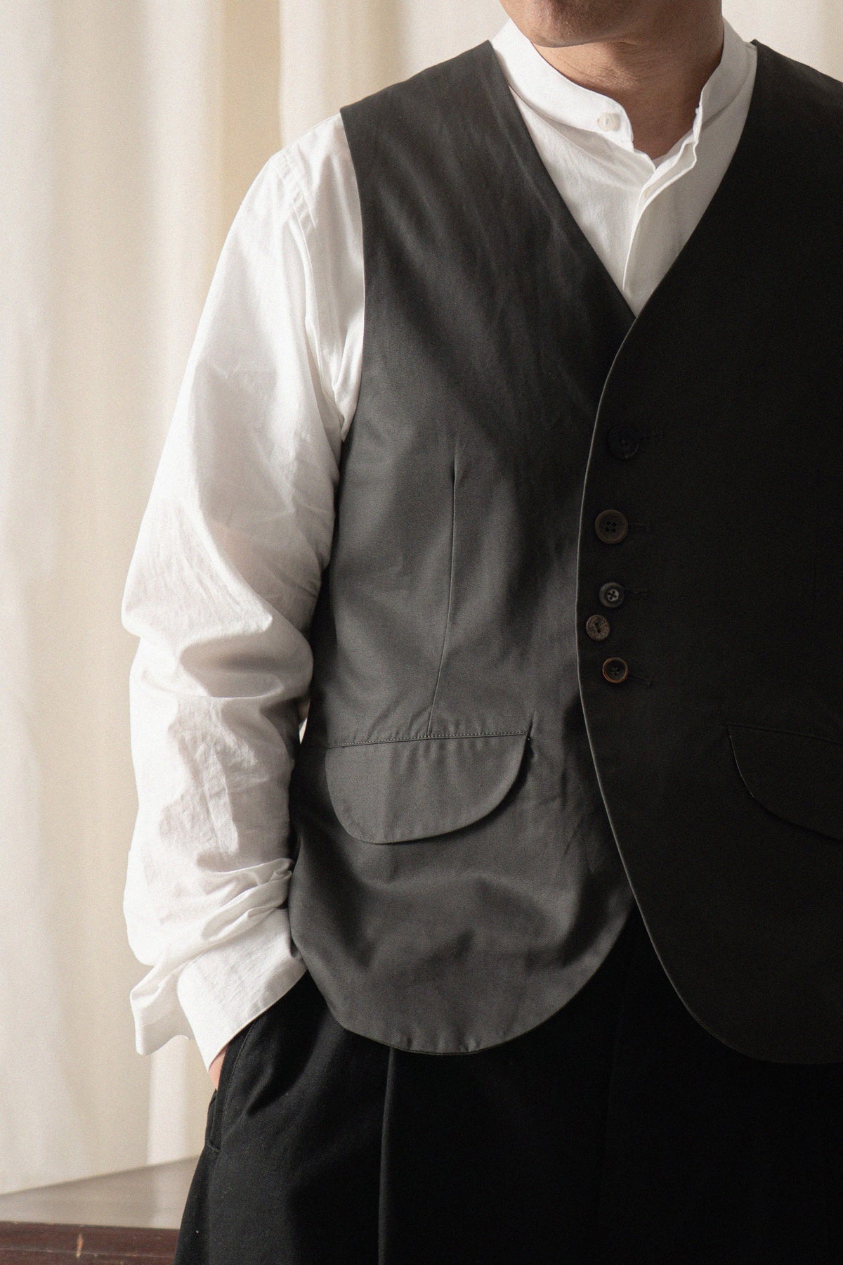 The Elmer Waistcoat - Charcoal
