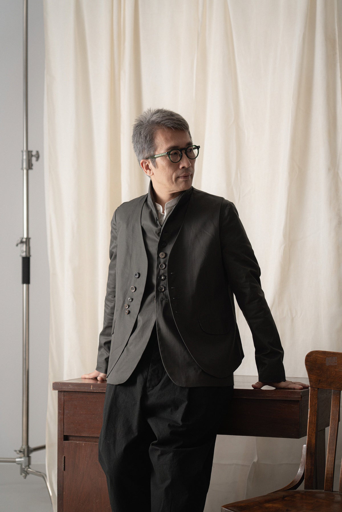 The Elmer Blazer - Charcoal