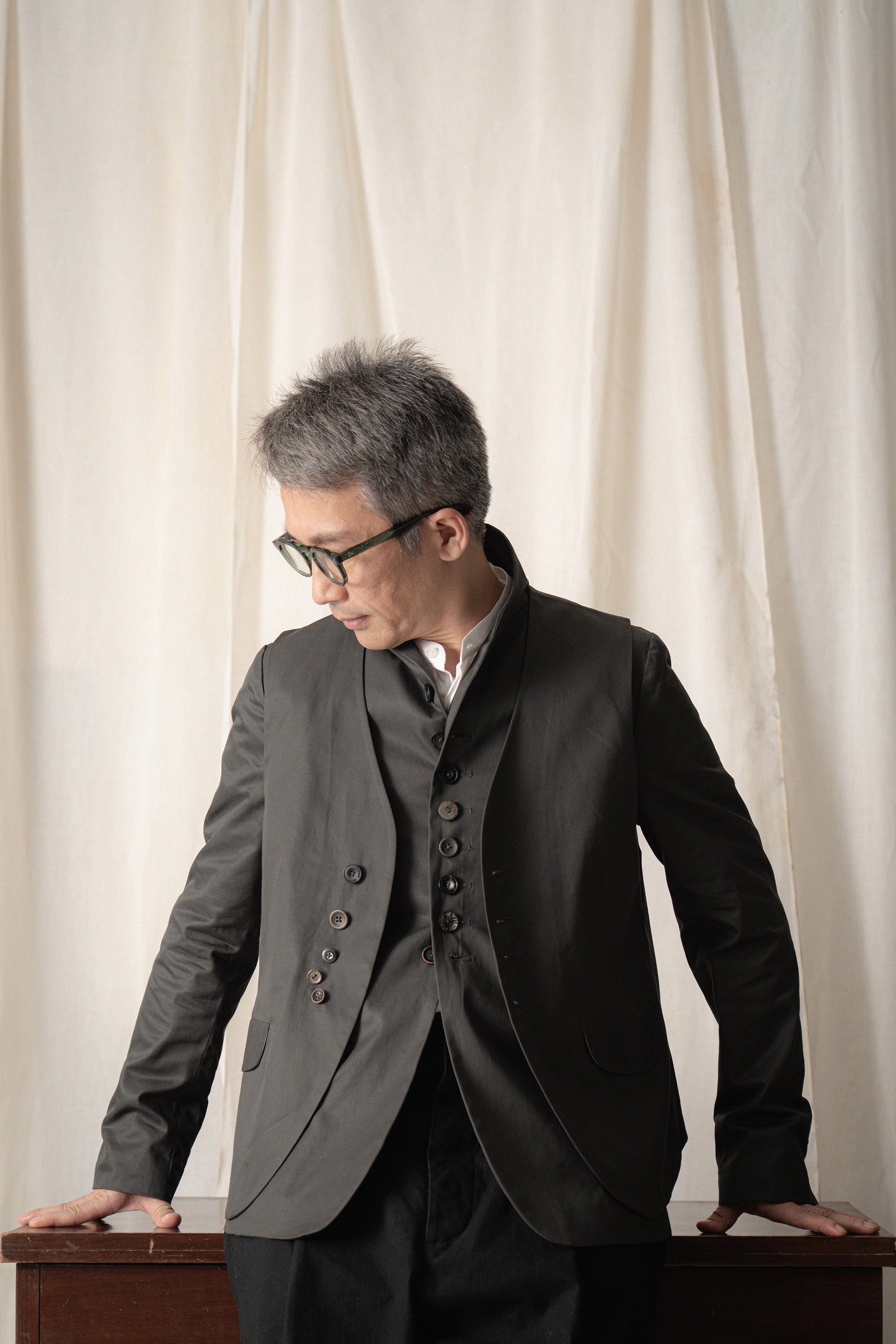 The Elmer Waistcoat - Charcoal