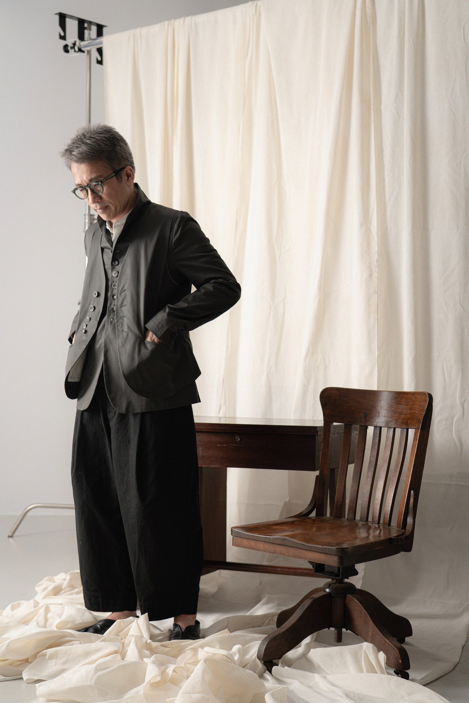 The Elmer Waistcoat - Charcoal